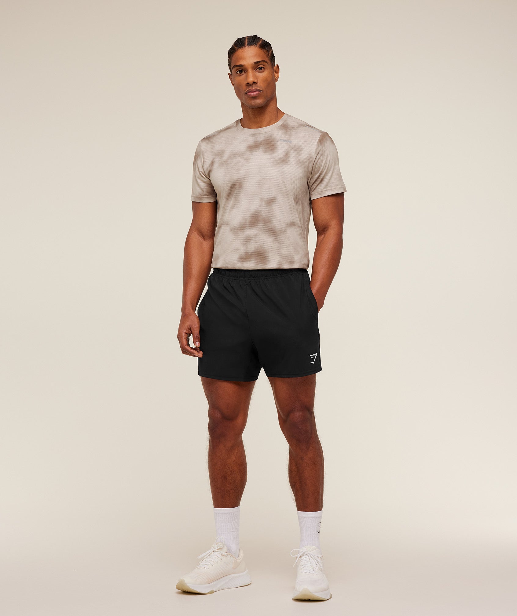 Gymshark Built For More T-Shirt Pebble Grey