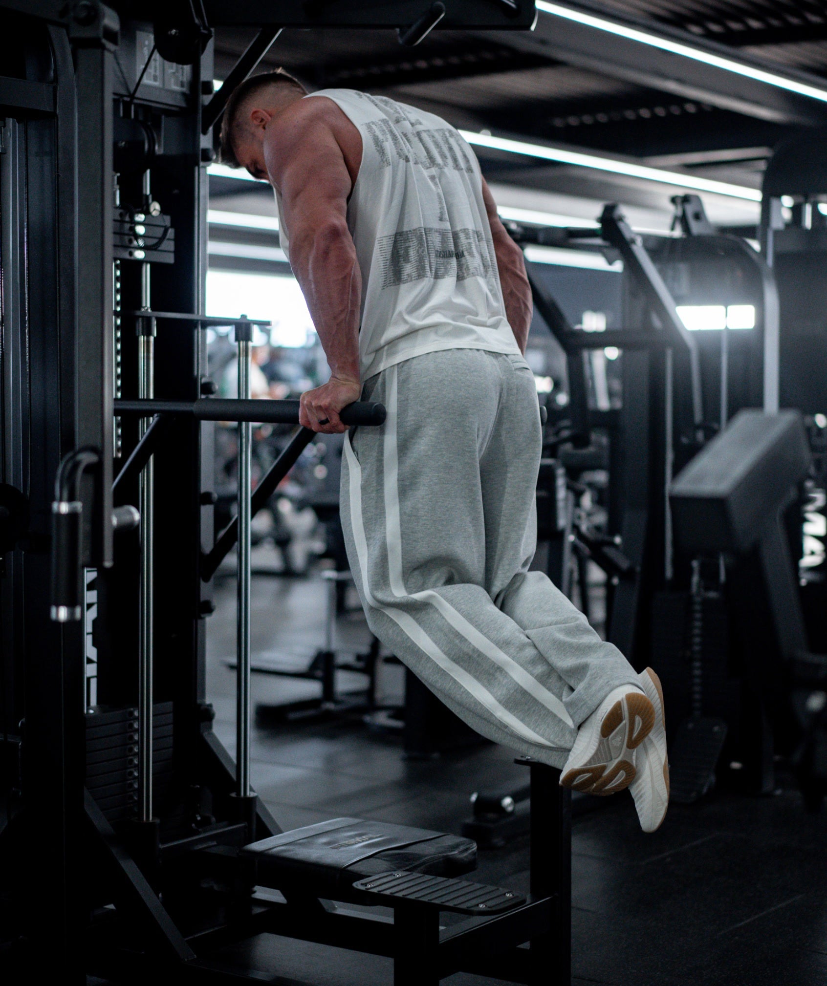 Gymshark Gymshark X Cbum Washed Sleeveless T-Shirt Soft White