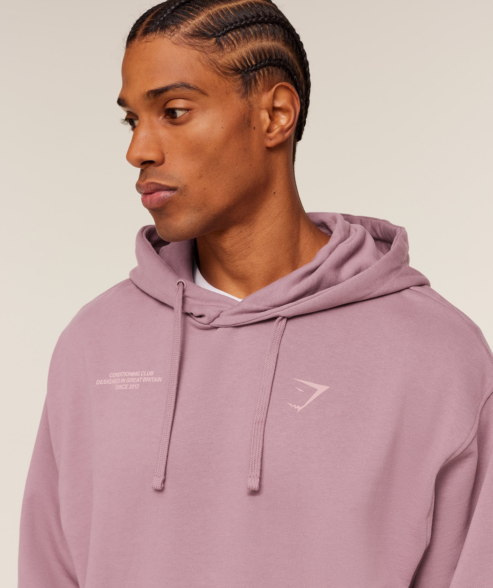 Gymshark Conditioning Club Hoodie Gs Calm Pink