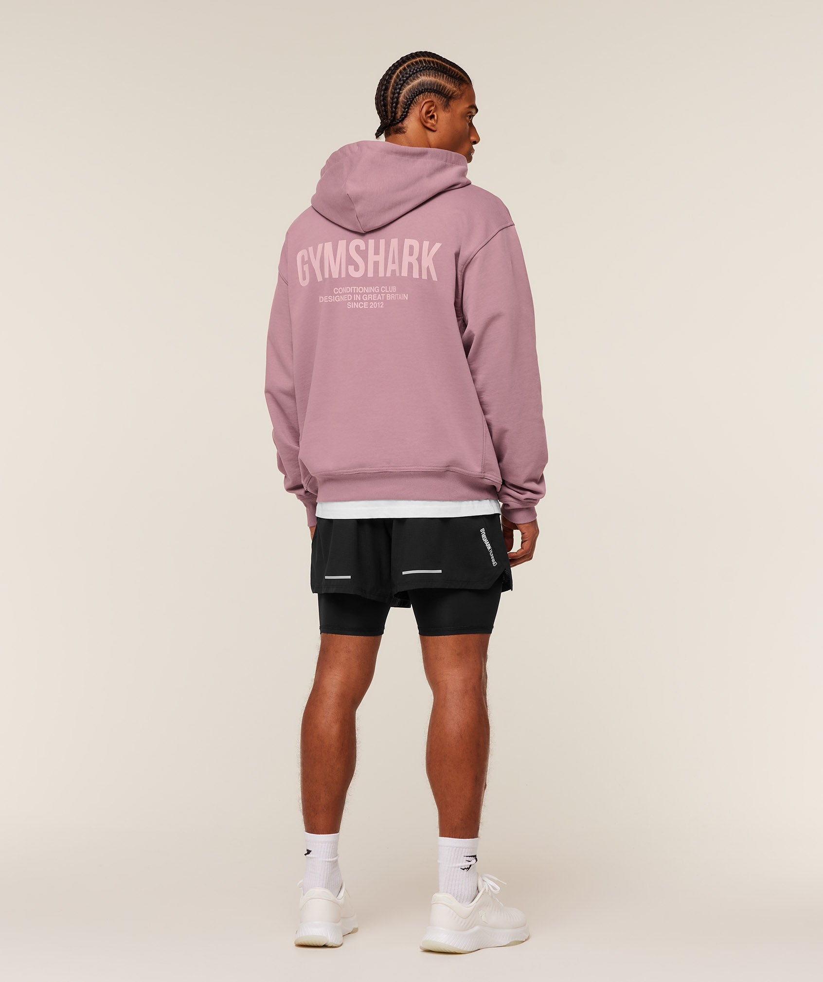 Gymshark Conditioning Club Hoodie Gs Calm Pink