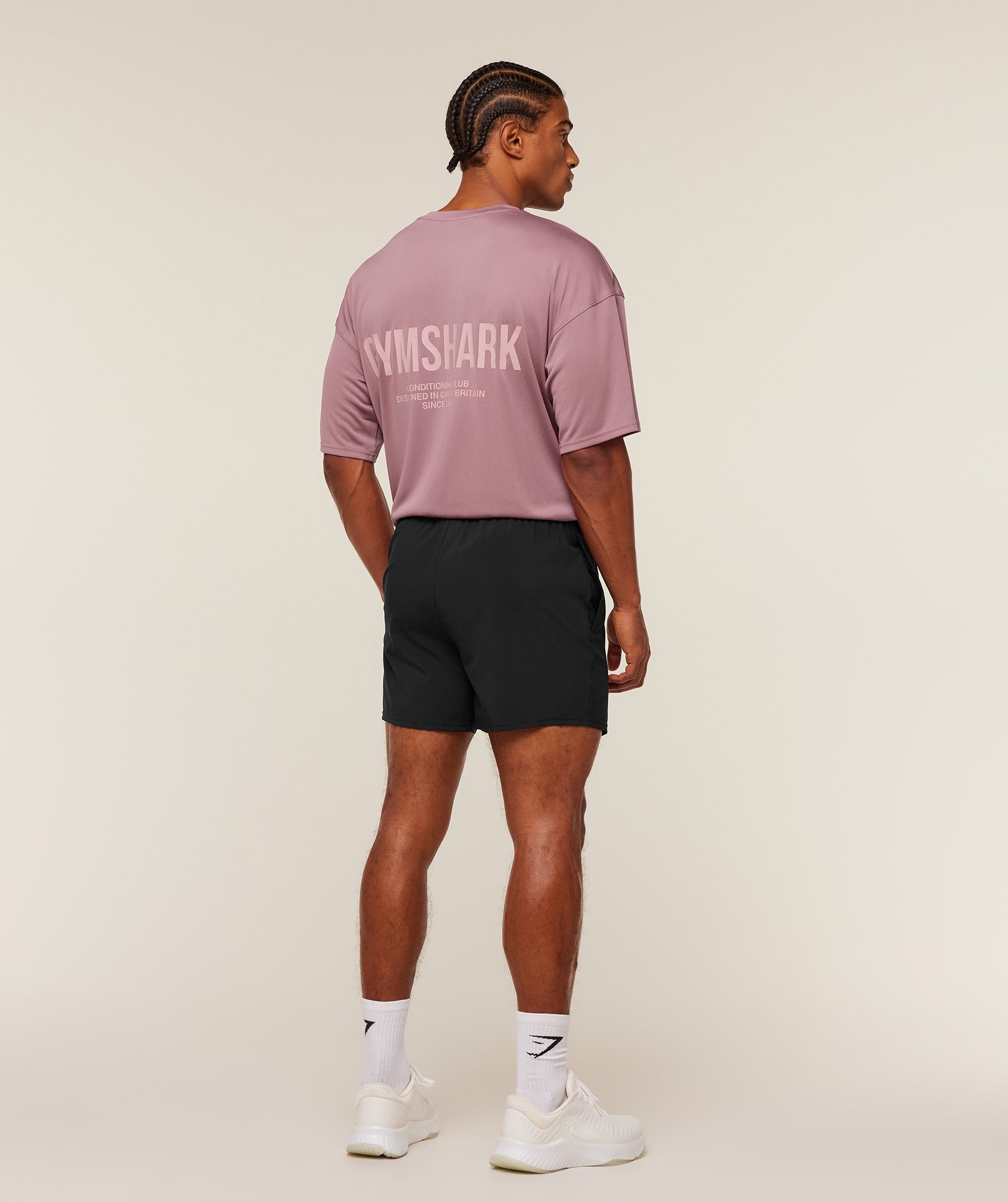 Gymshark Conditioning Club Oversized T-Shirt Gs Calm Pink