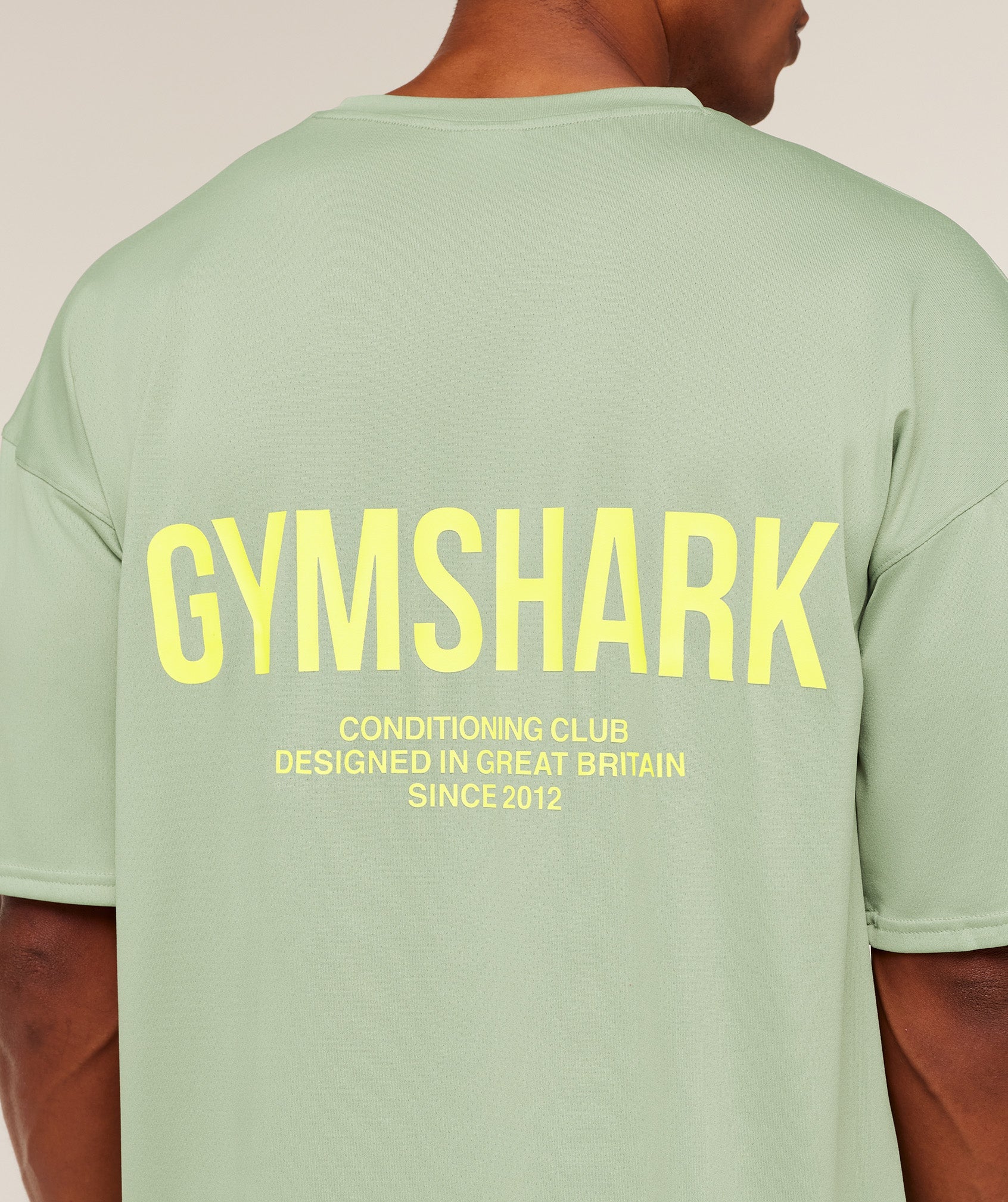 Gymshark Conditioning Club Oversized T-Shirt Gs Haze Green