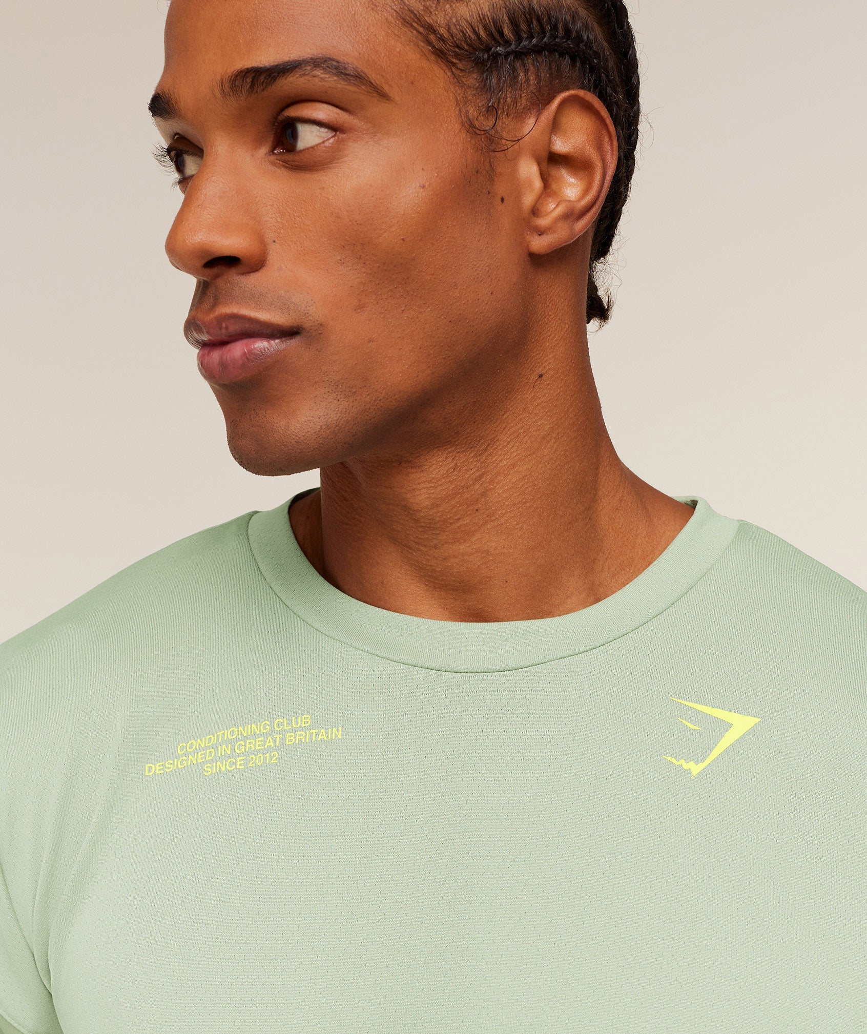 Gymshark Conditioning Club Oversized T-Shirt Gs Haze Green