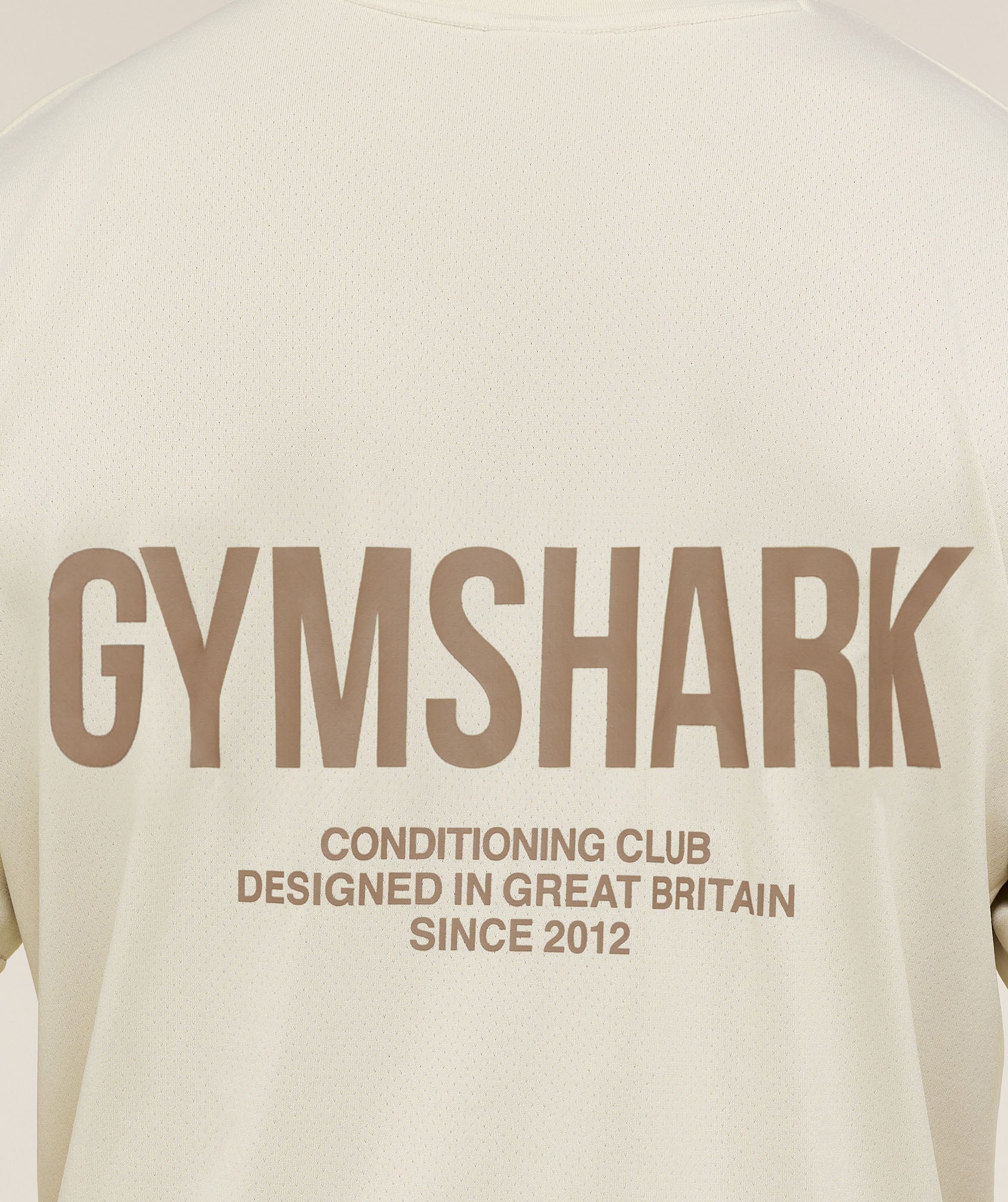 Gymshark Conditioning Club Oversized T-Shirt Pebble Grey