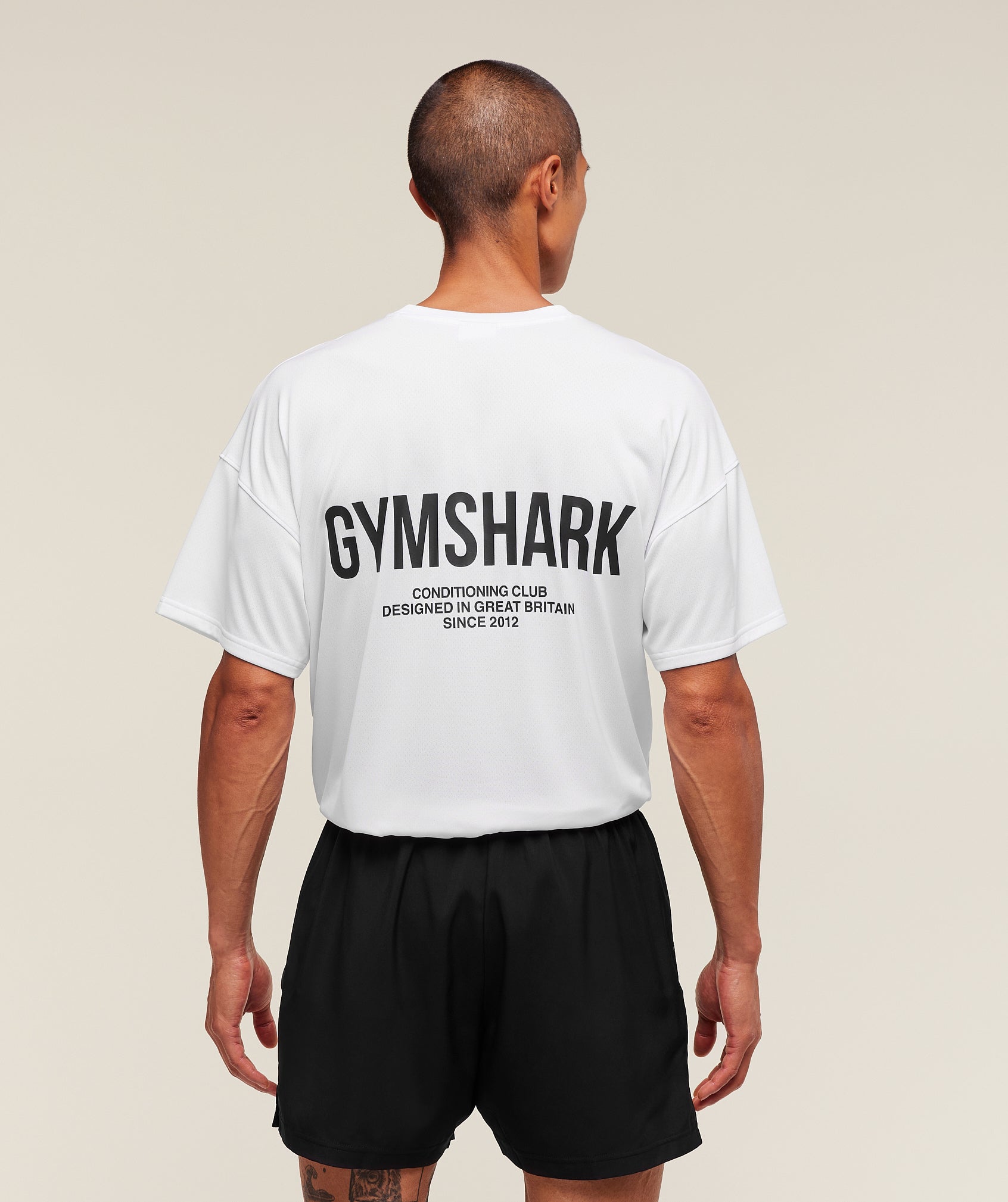 Gymshark Conditioning Club Oversized T-Shirt White