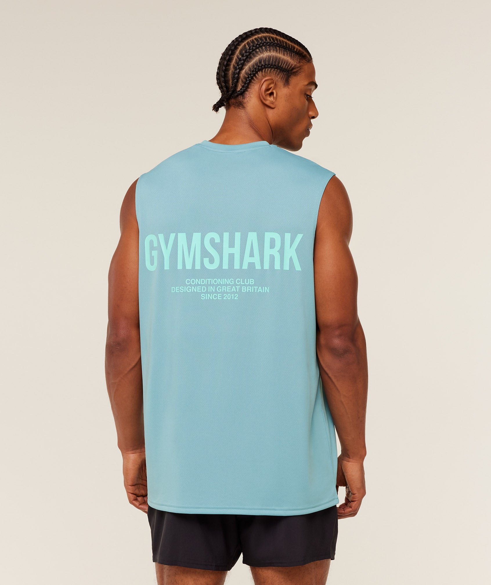 Gymshark Conditioning Club Tank Gs Flow Blue