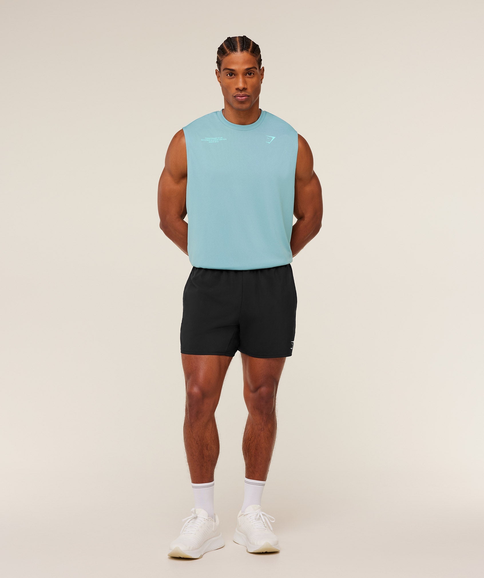 Gymshark Conditioning Club Tank Gs Flow Blue