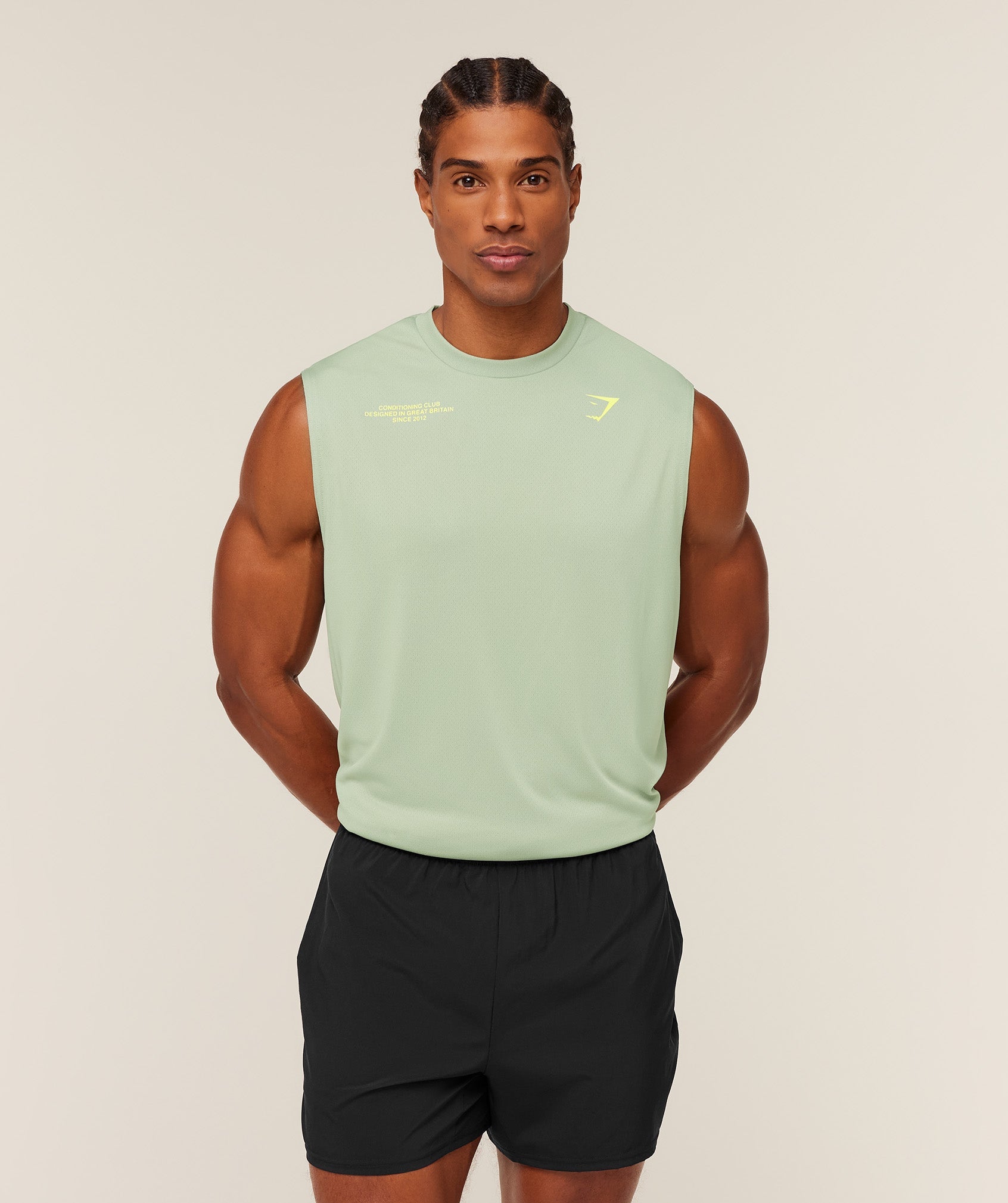 Gymshark Conditioning Club Tank Gs Haze Green