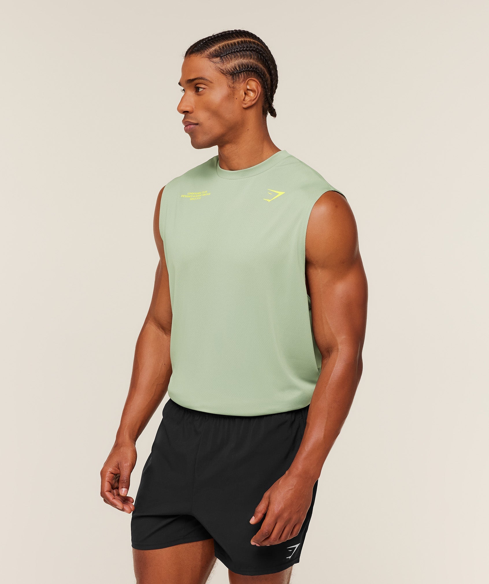 Gymshark Conditioning Club Tank Gs Haze Green