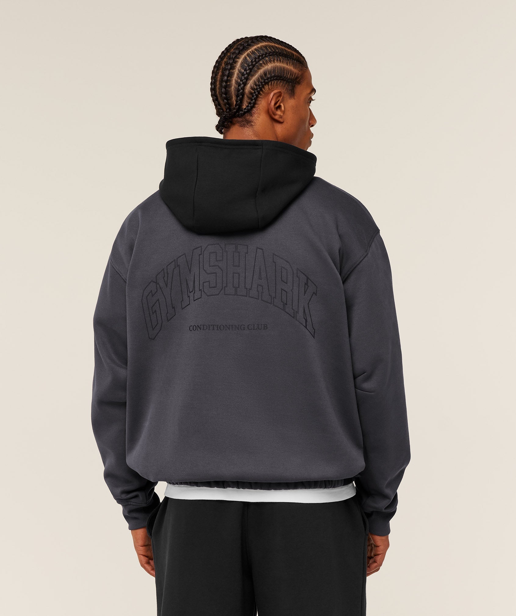 Gymshark Collegiate Tech Hoodie Grey