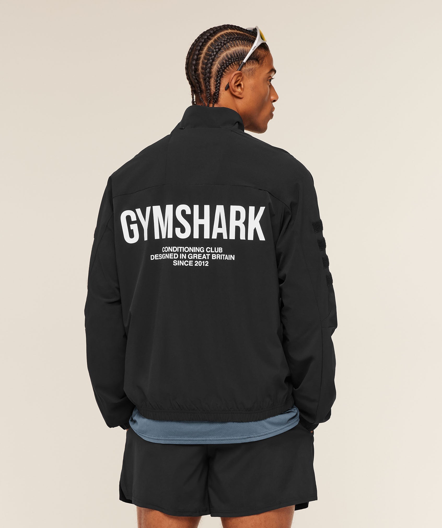 Gymshark Conditioning Club Track Patch Jacket Black