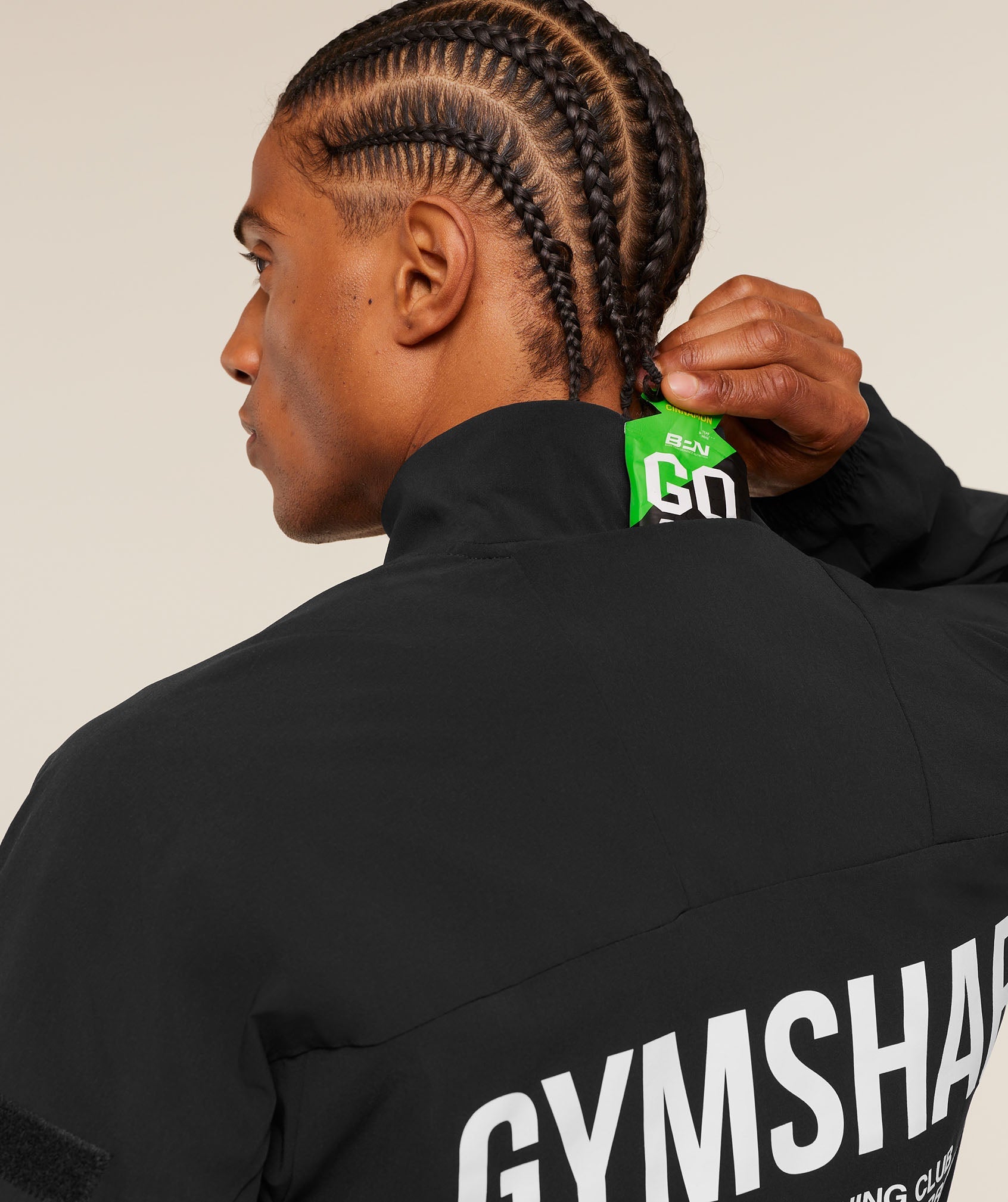 Gymshark Conditioning Club Track Patch Jacket Black