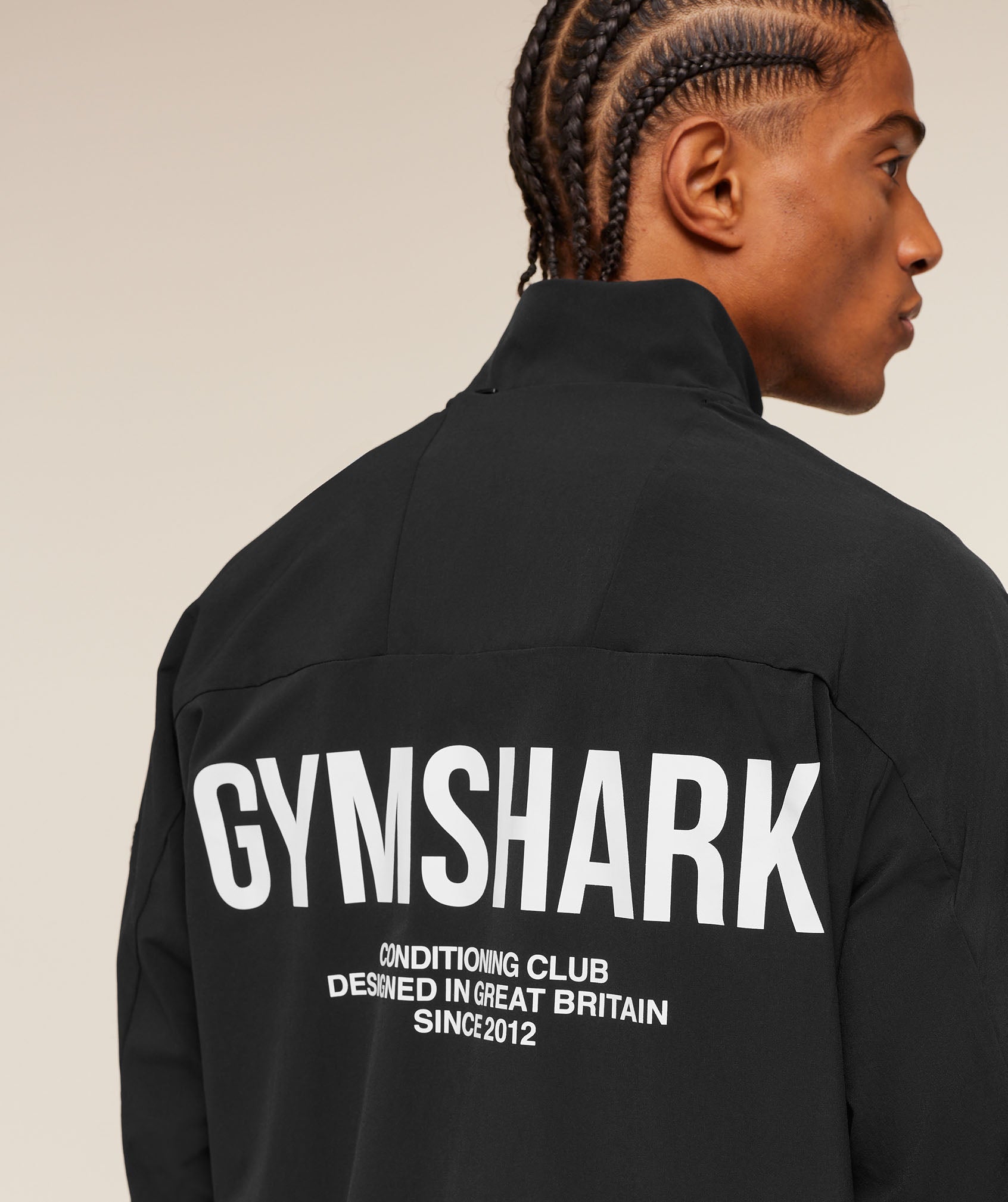 Gymshark Conditioning Club Track Patch Jacket Black