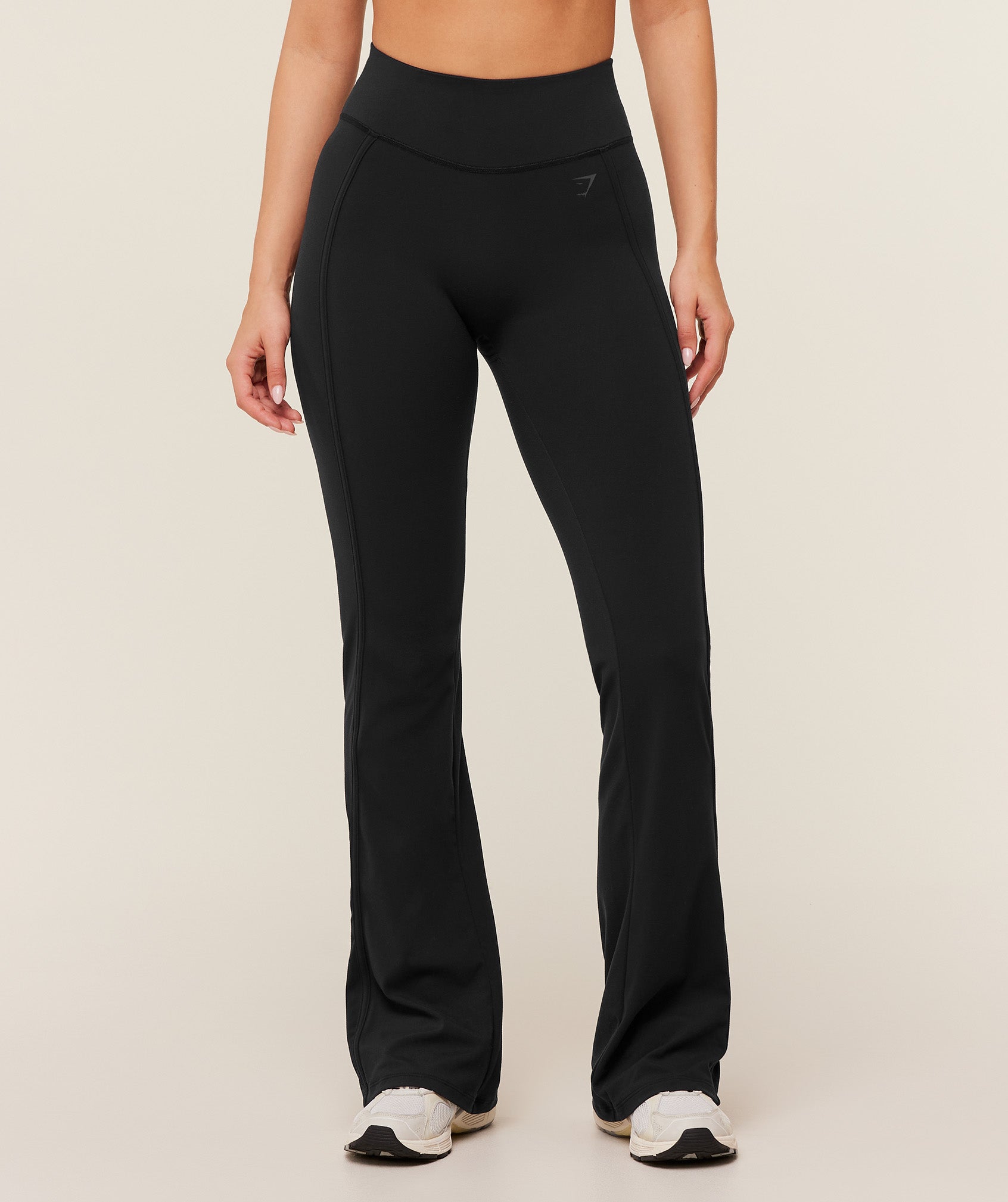 Women's Gymshark Corset Flare Legging Gs Black