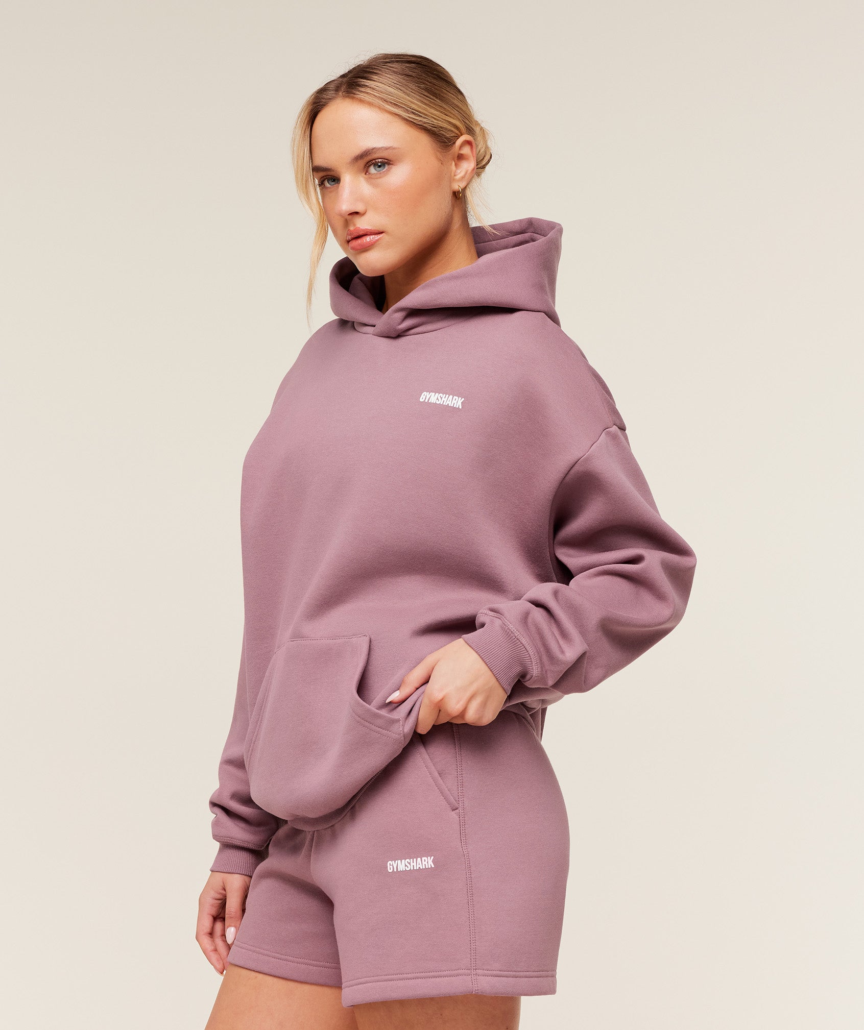 Women's Gymshark Cosy Luxe Hoodie Calm Pink