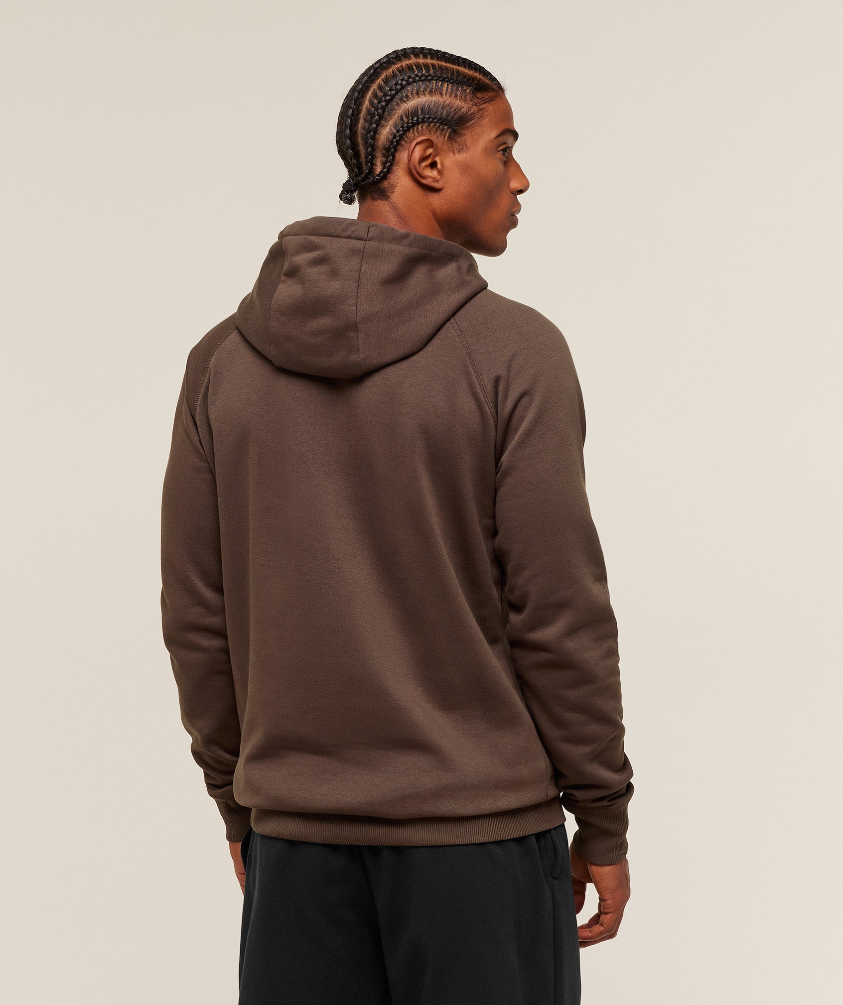 Gymshark Crest Hoodie Archive Brown