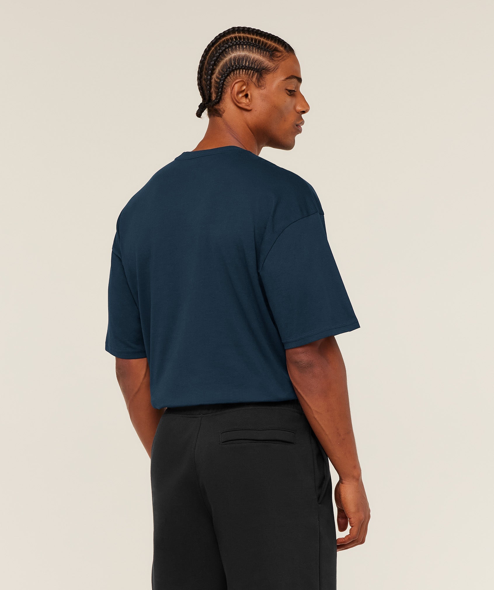 Gymshark Crest Oversized T-Shirt Gs Navy