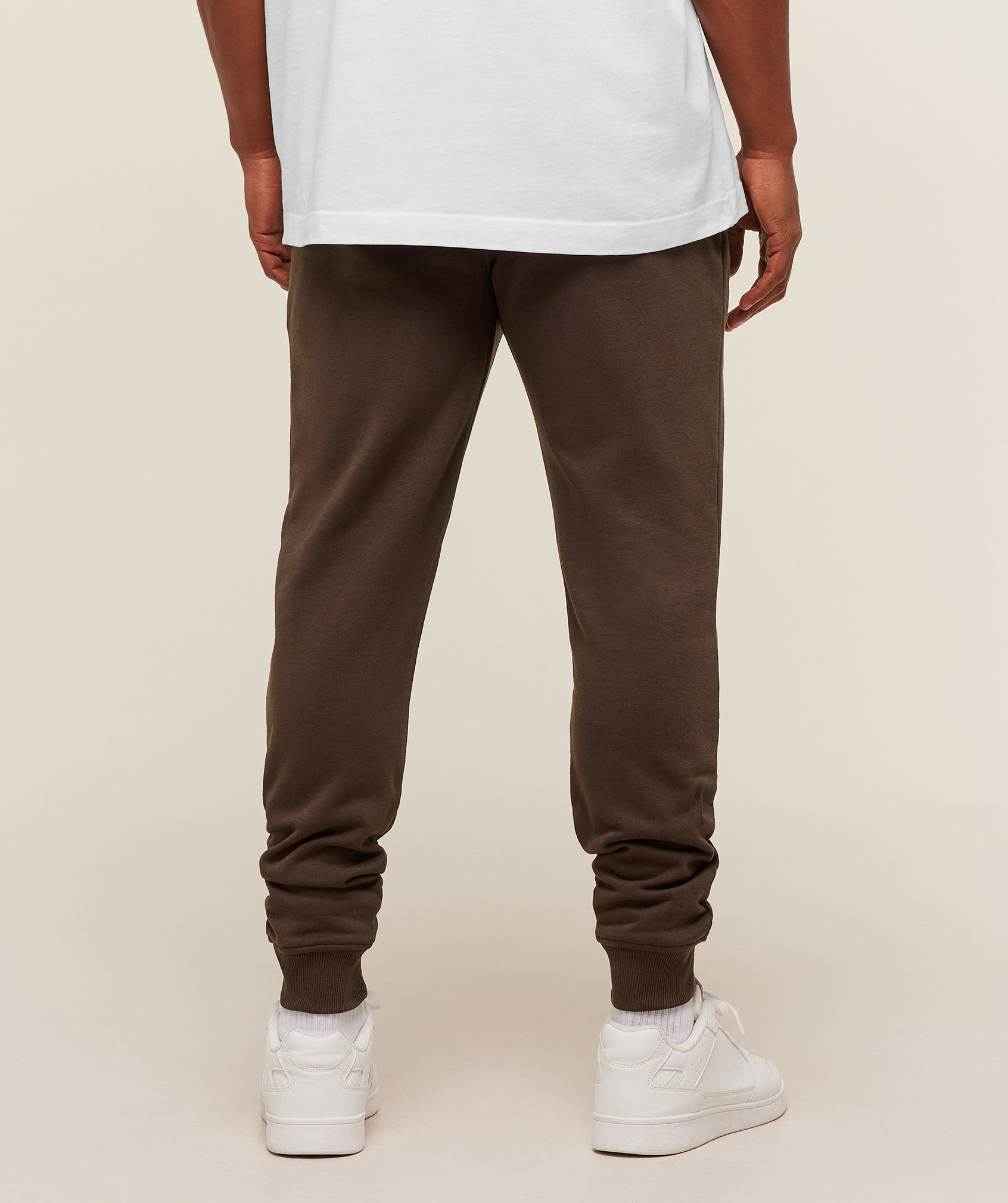 Gymshark Crest Joggers Archive Brown