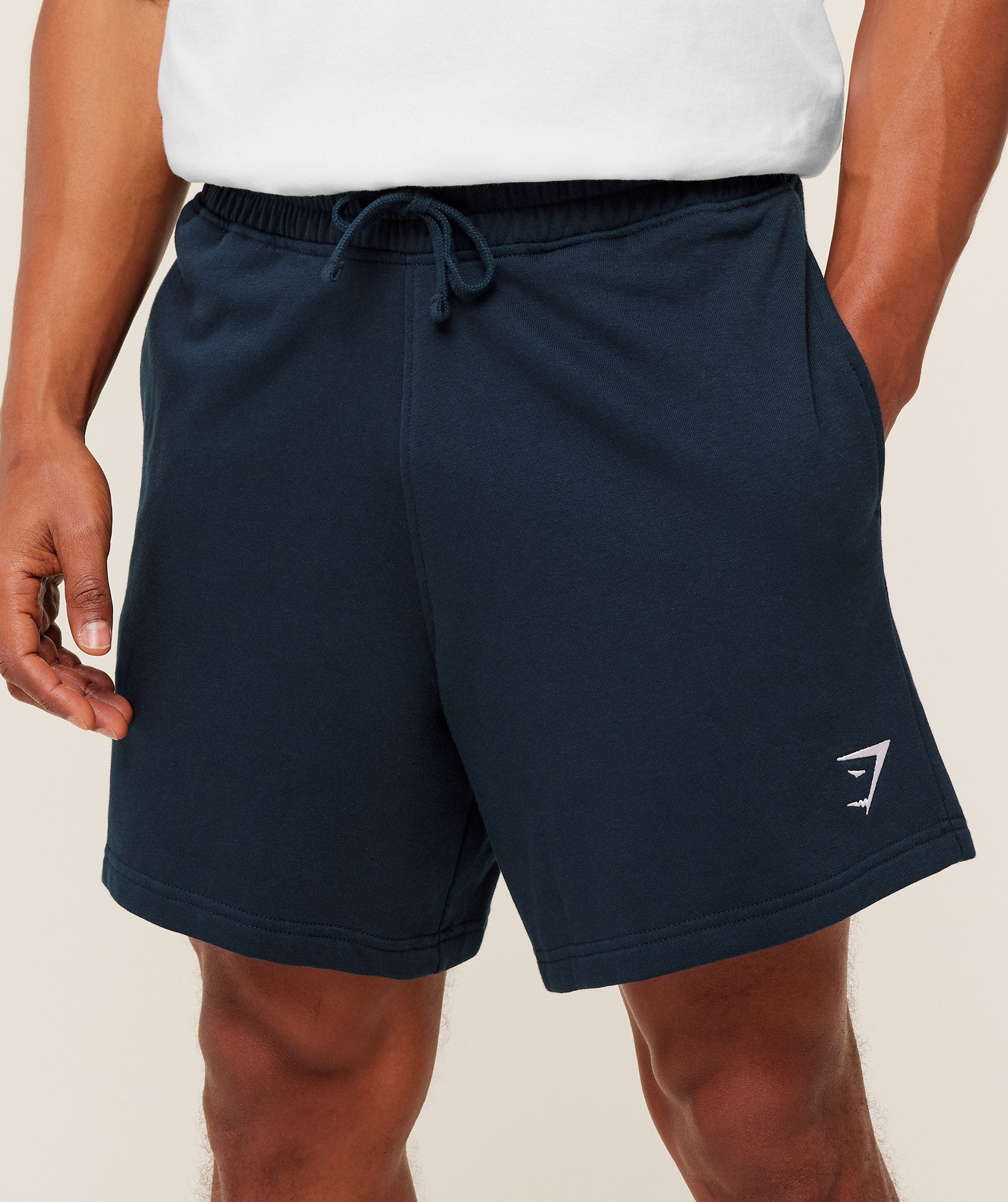 Gymshark Crest Shorts Gs Navy