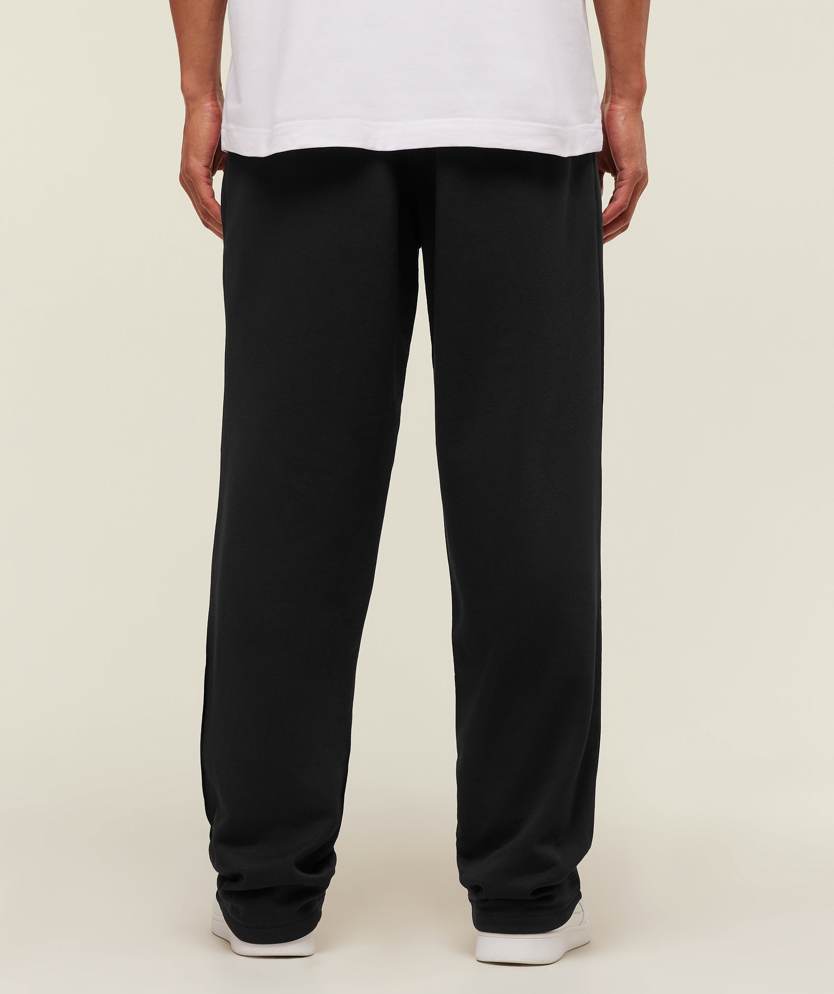 Gymshark Crest Straight Leg Joggers Tall Black