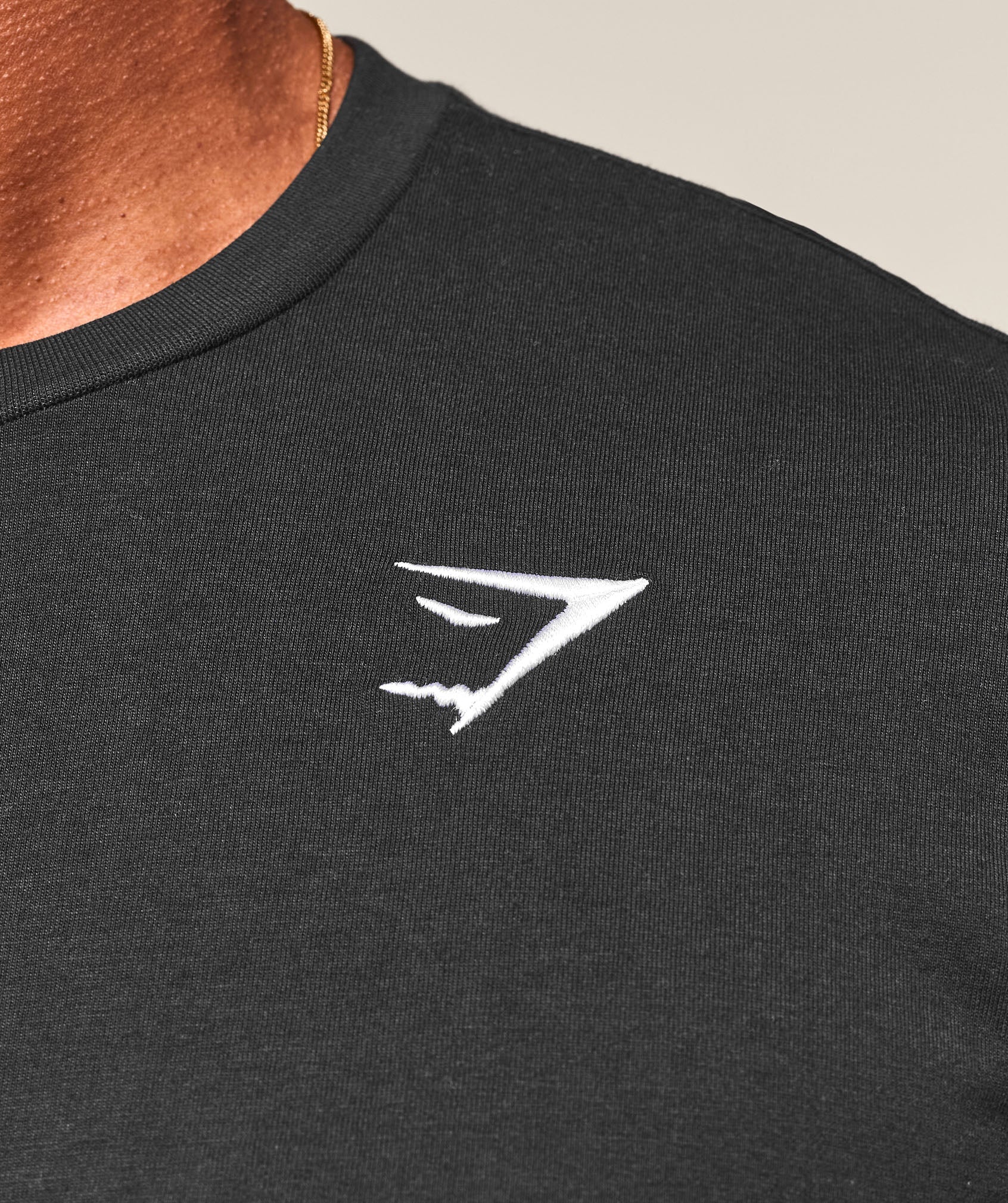 Gymshark Crest T-Shirt Black