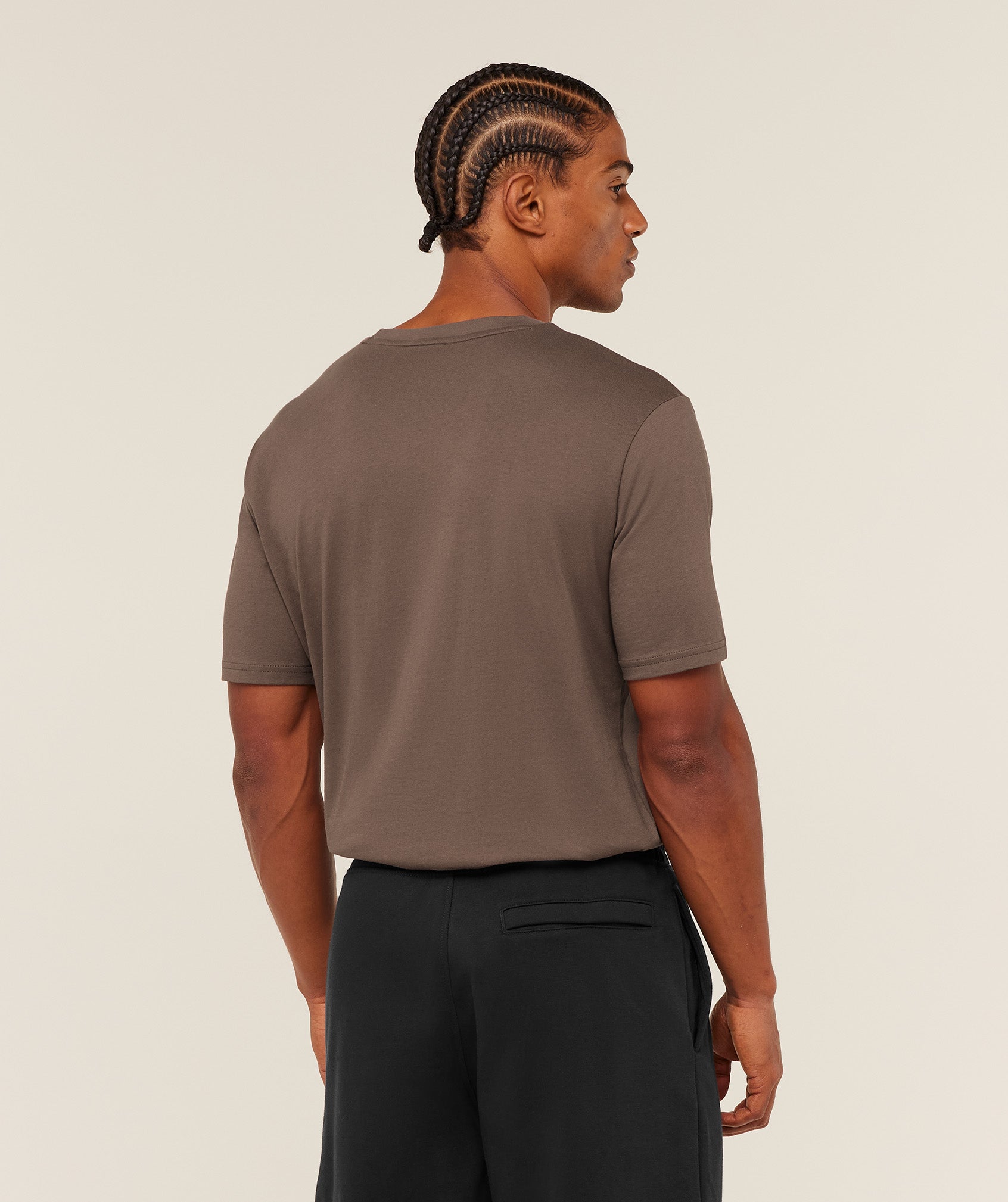 Gymshark Crest T-Shirt Soft Brown