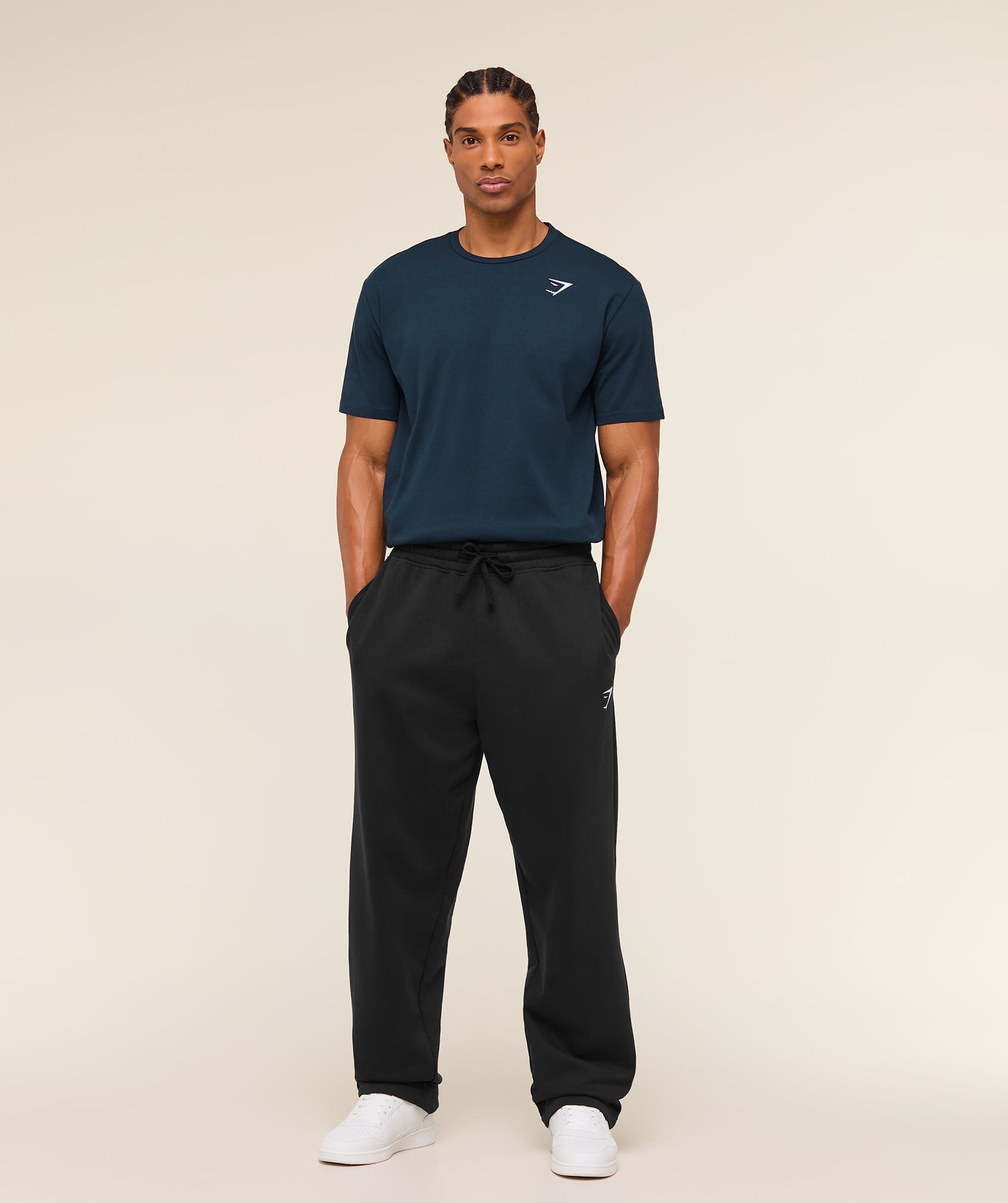 Gymshark Crest T-Shirt Navy