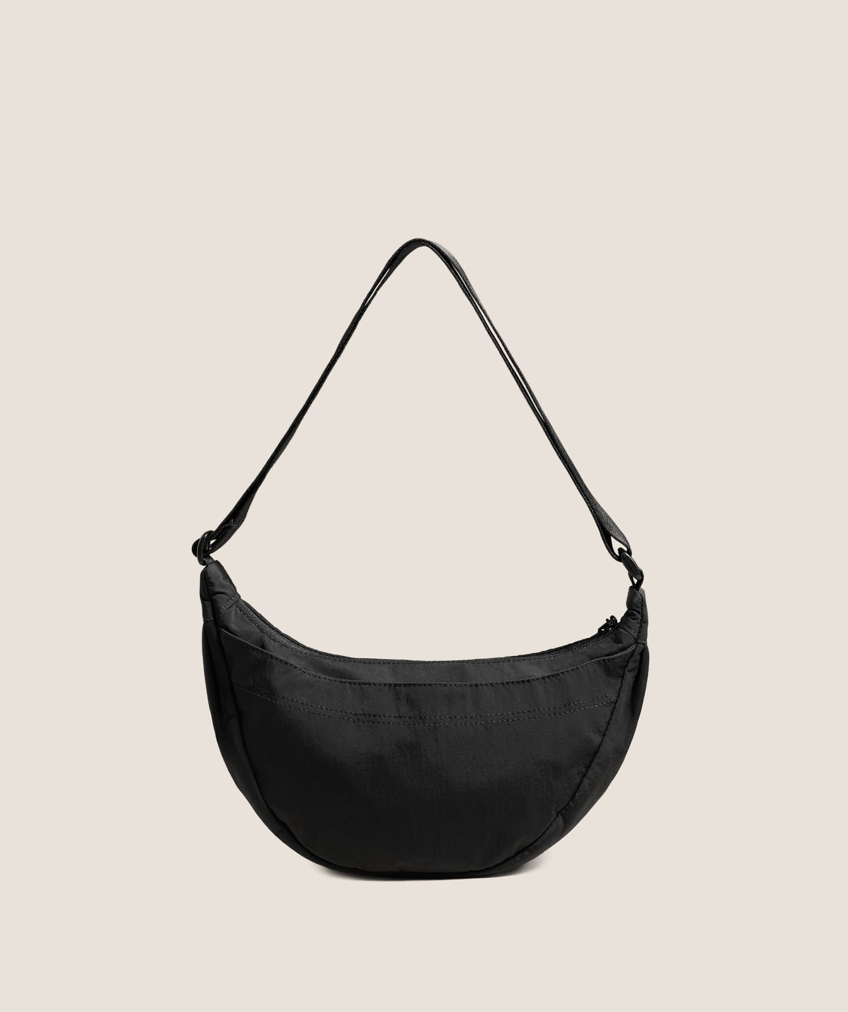 Women's Gymshark Pleat Crossbody Black