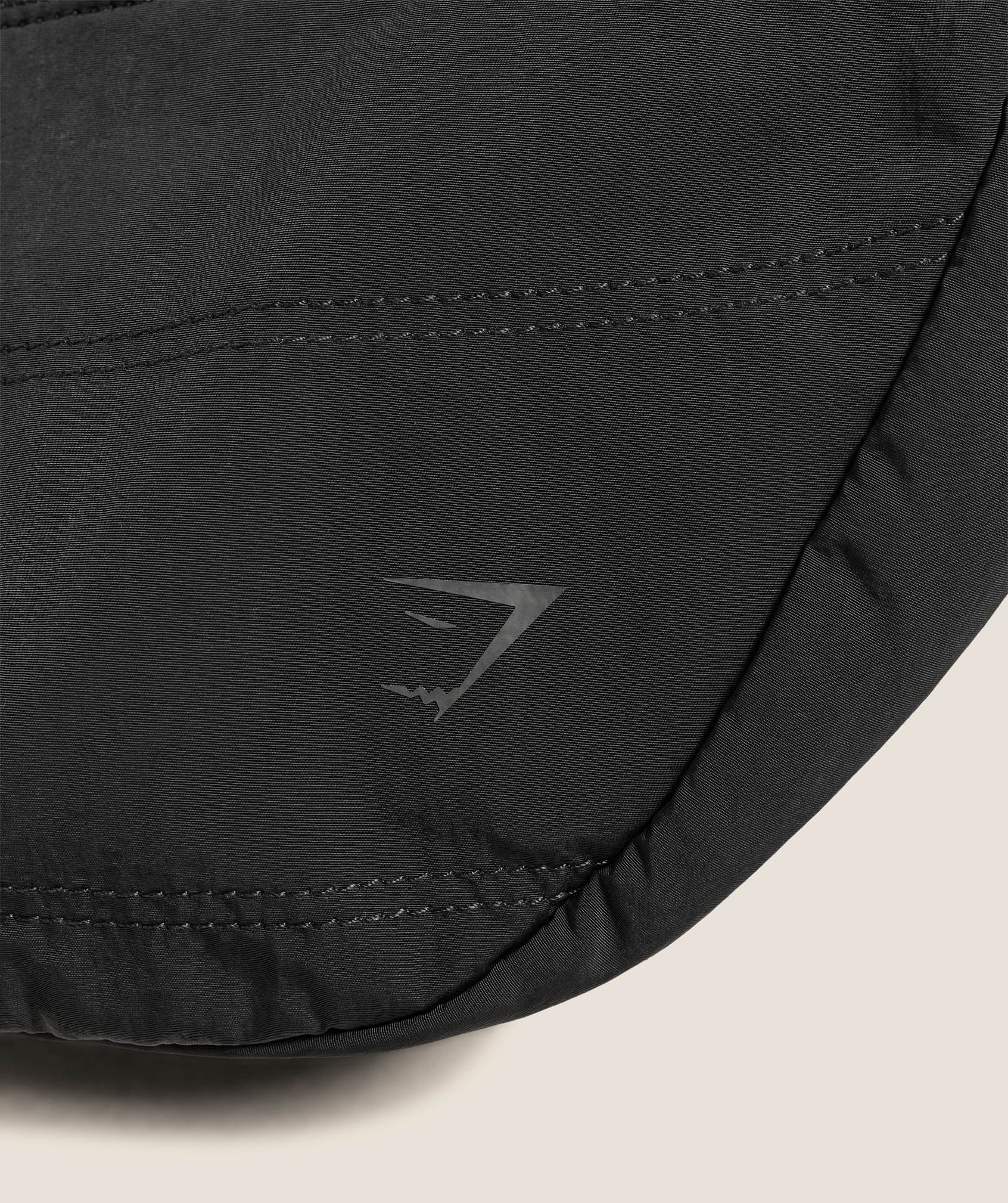 Women's Gymshark Pleat Crossbody Black