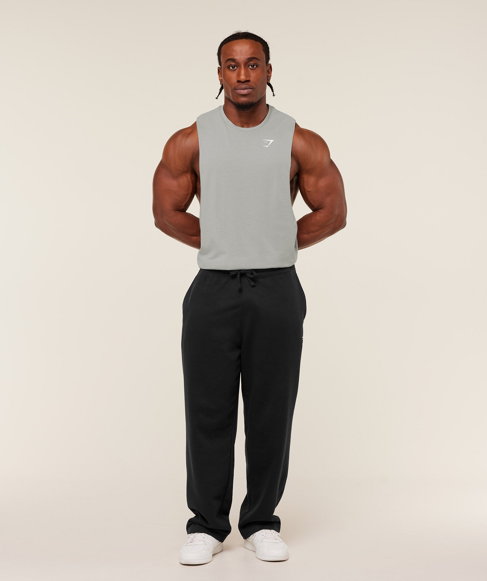 Gymshark Critical 2.0 Drop Arm Tank Smokey Grey