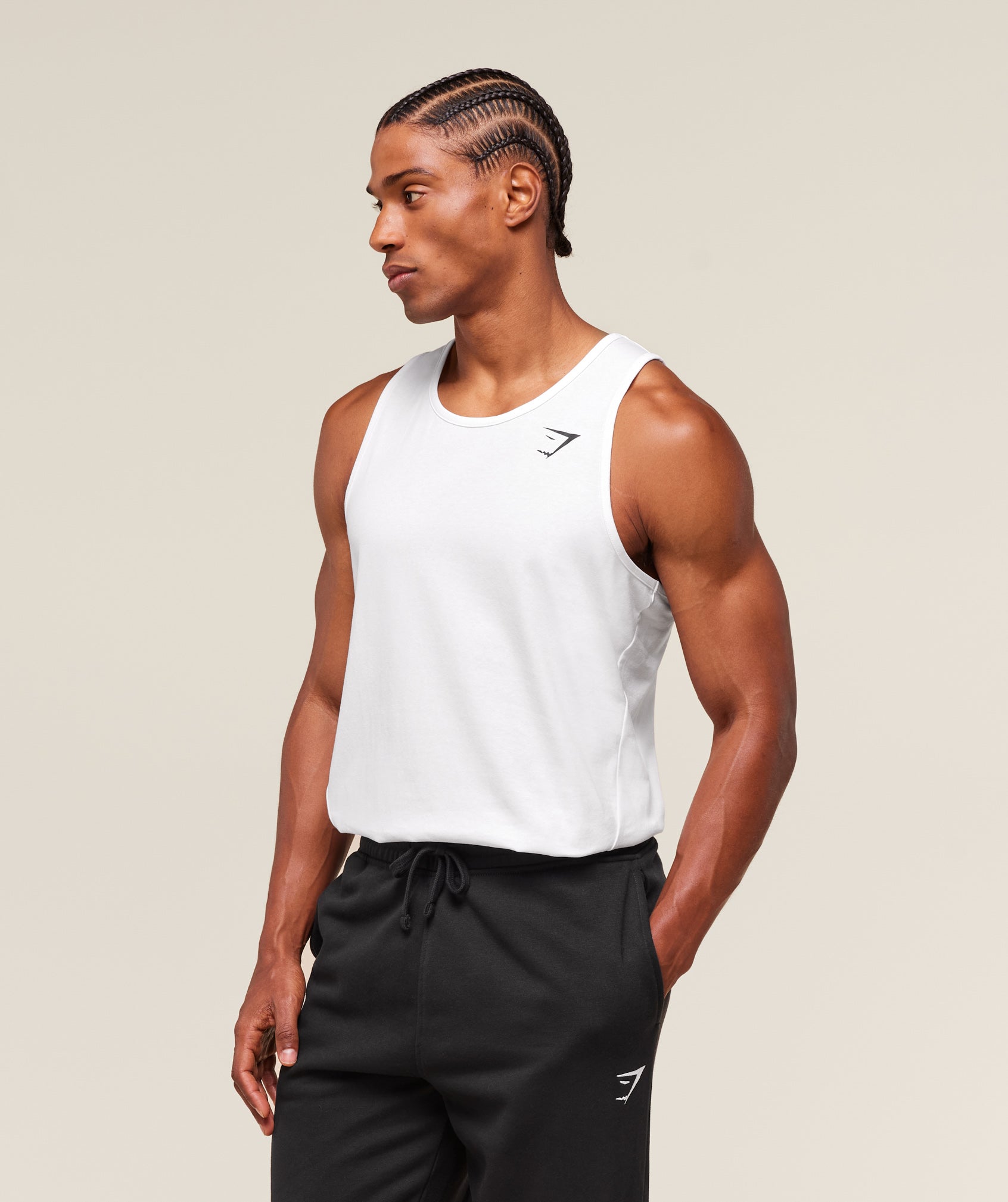 Gymshark Critical Tank White