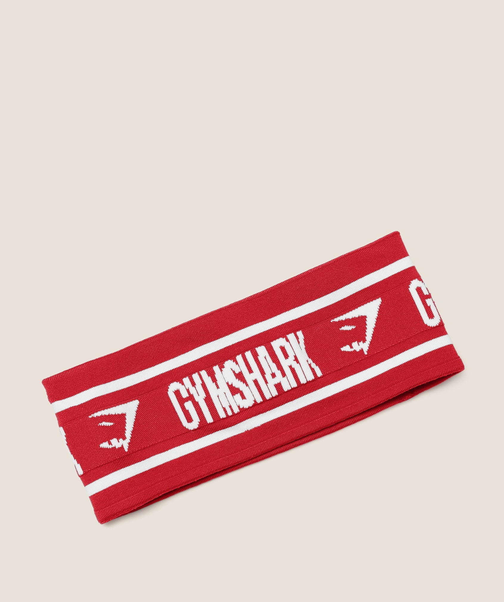 Women's Gymshark Diffuse Logo Headband Carmine Red