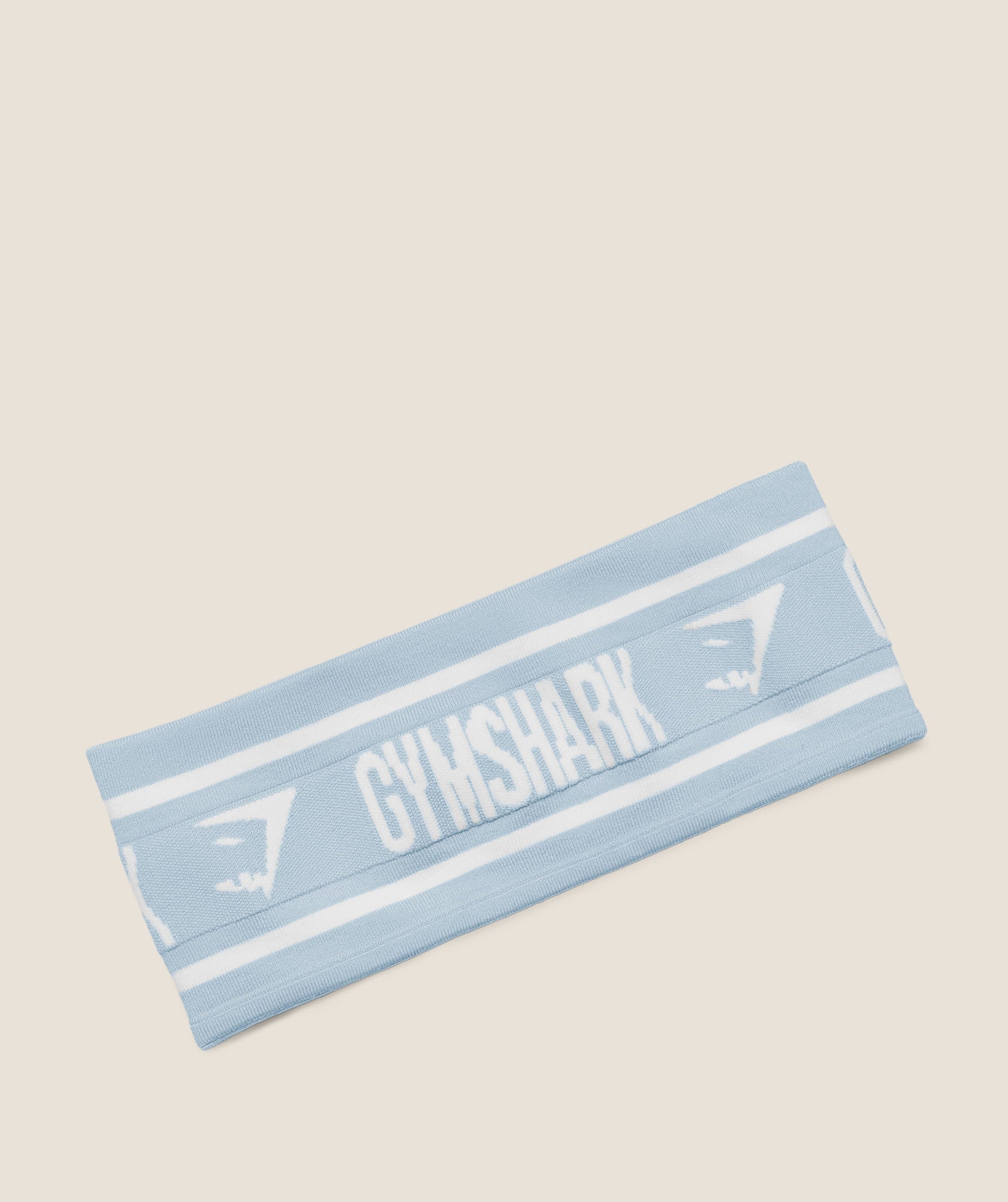 Women's Gymshark Diffuse Logo Headband Chilled Blue