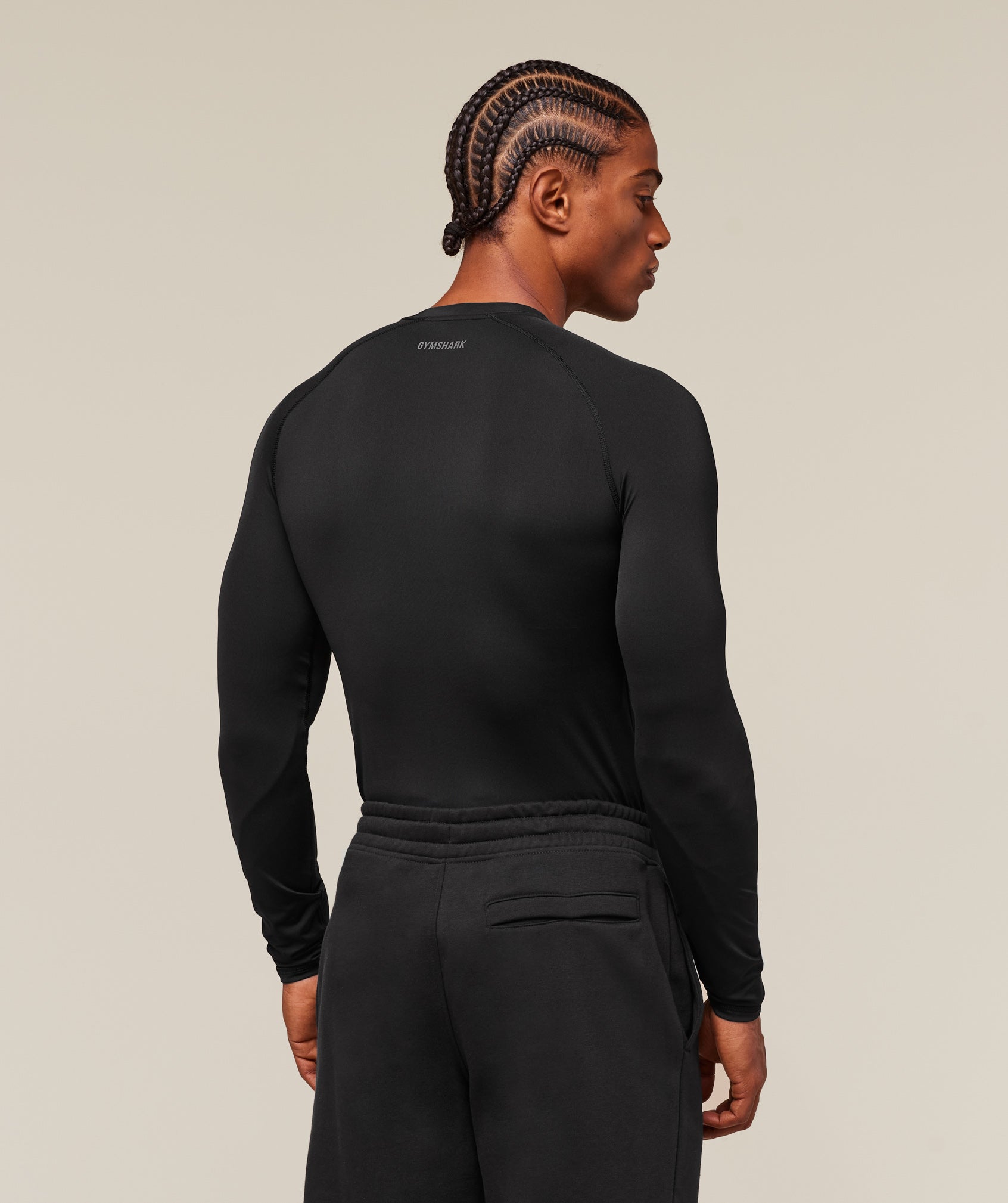 Gymshark Element Baselayer Long Sleeve T-Shirt Black