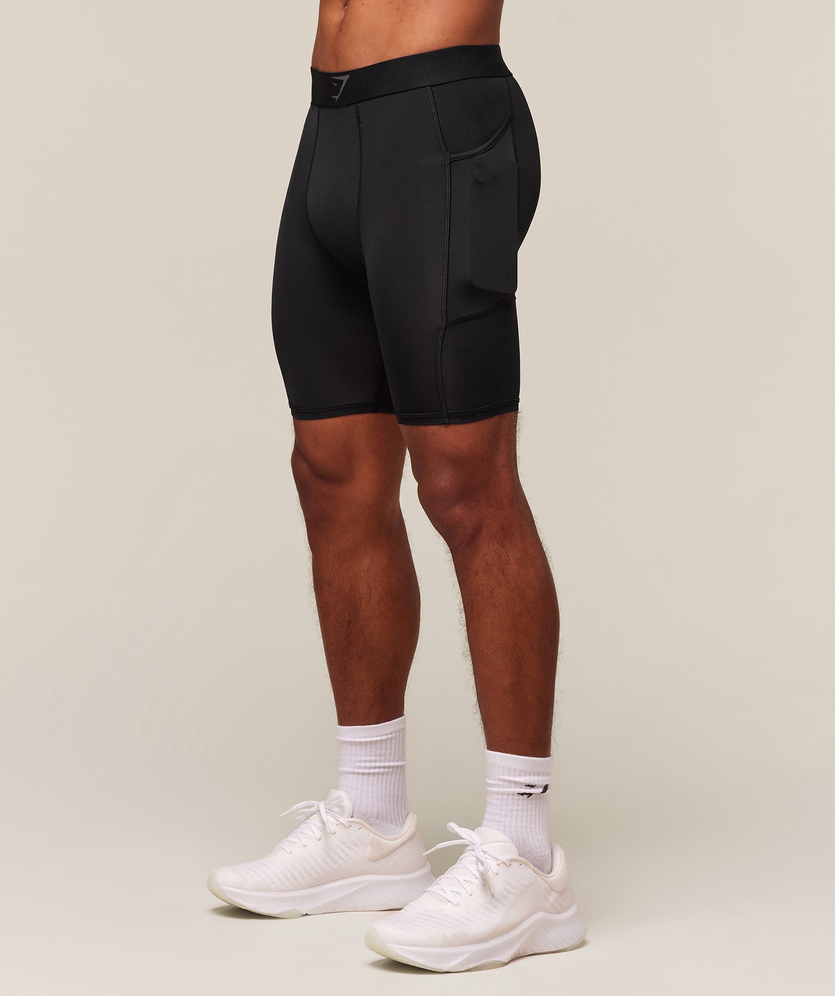 Gymshark Element Baselayer Half Tight Black