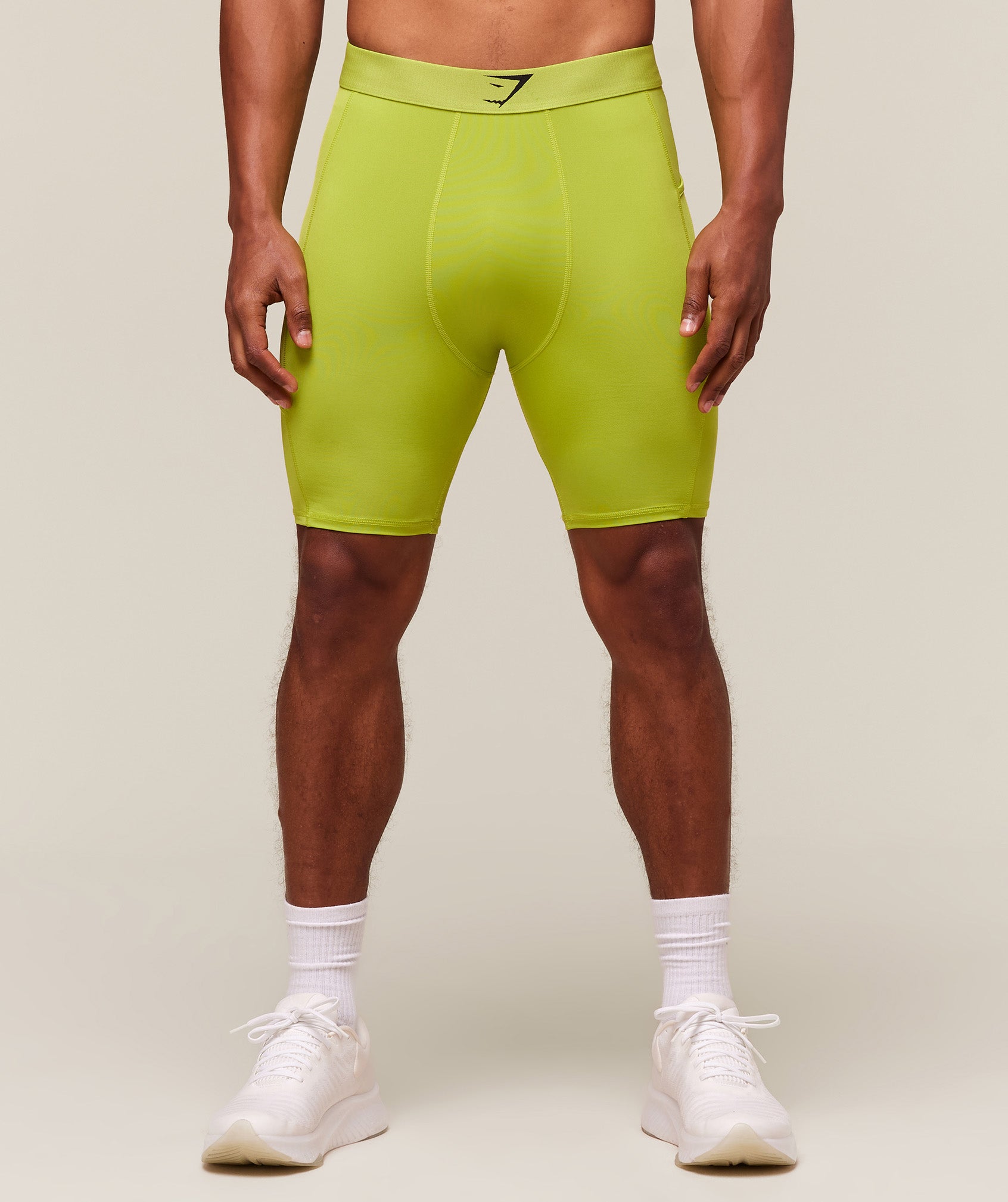 Gymshark Element Baselayer Half Tight Zest Green