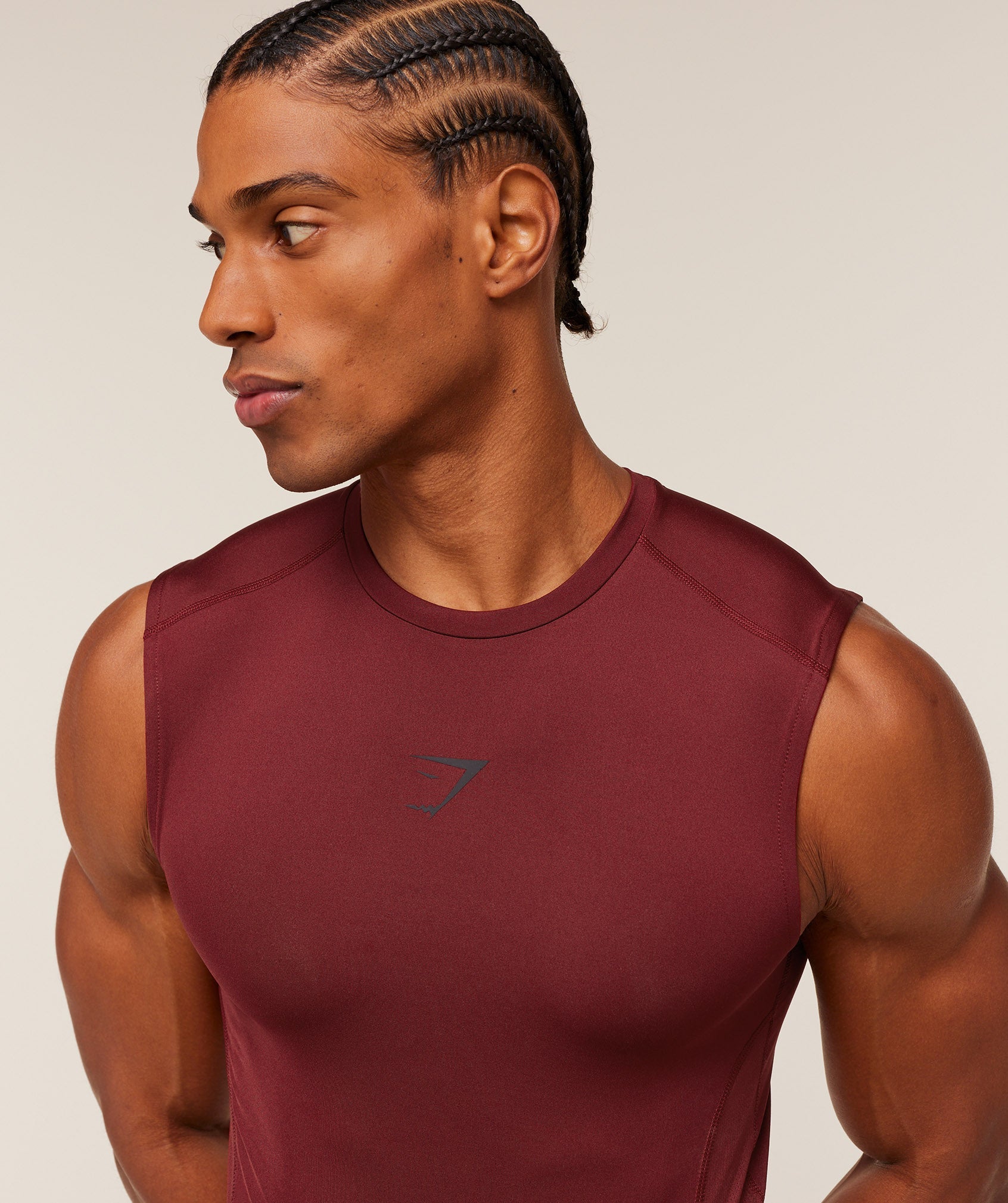 Gymshark Element Tank Sets Red