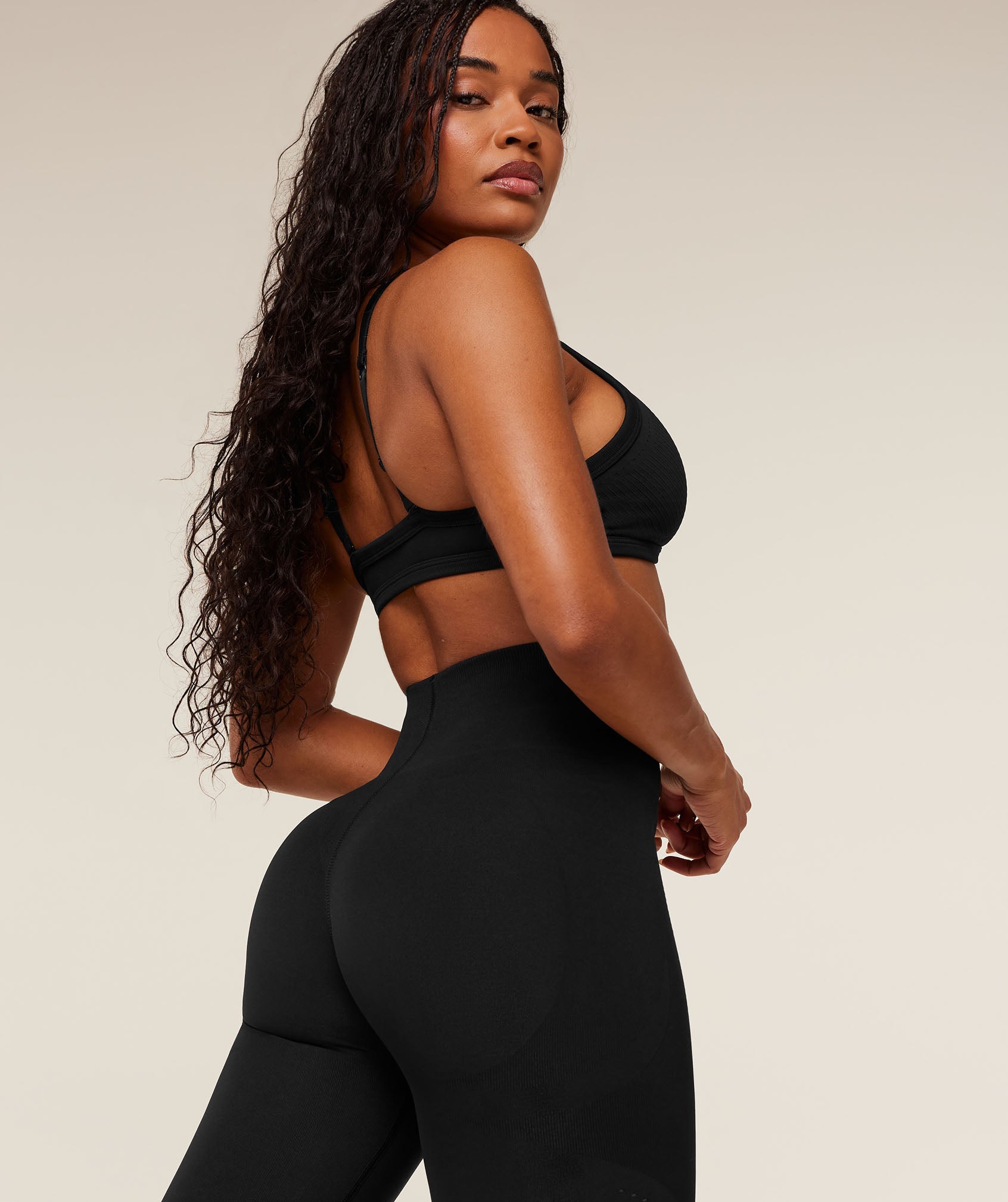 Women's Gymshark Energise Seamless Leggings Black