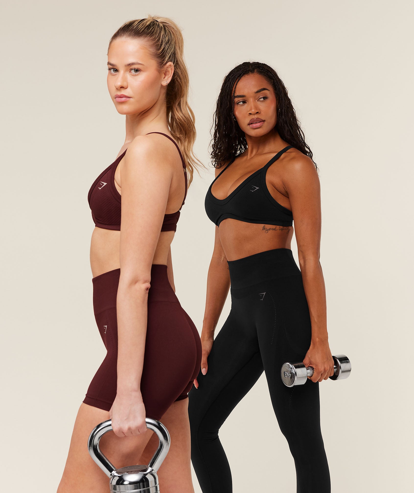 Women's Gymshark Energise Seamless Leggings Black