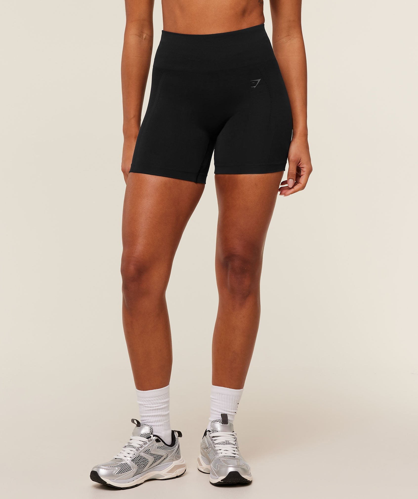 Women's Gymshark Energise Seamless Shorts Black