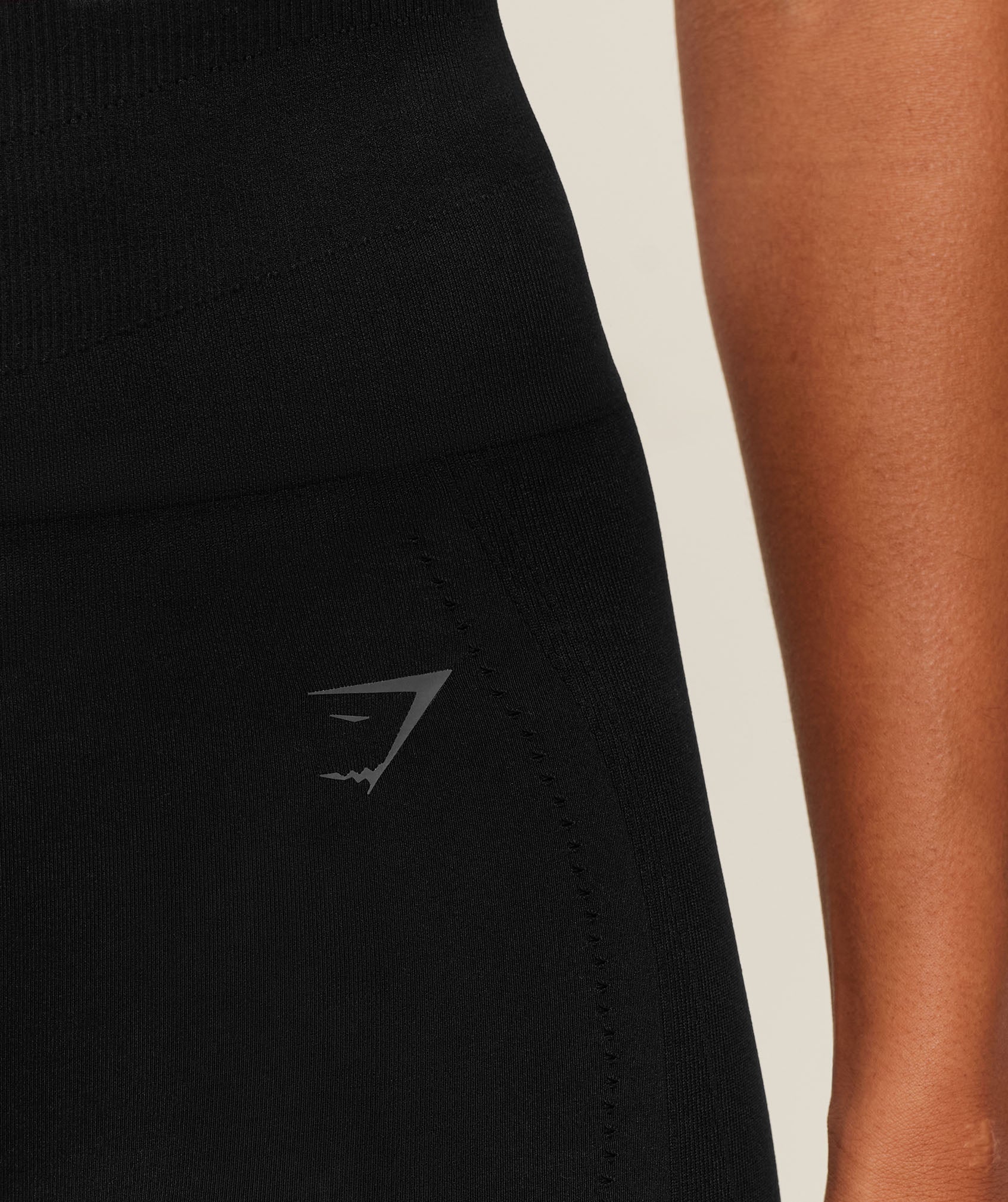 Women's Gymshark Energise Seamless Shorts Black
