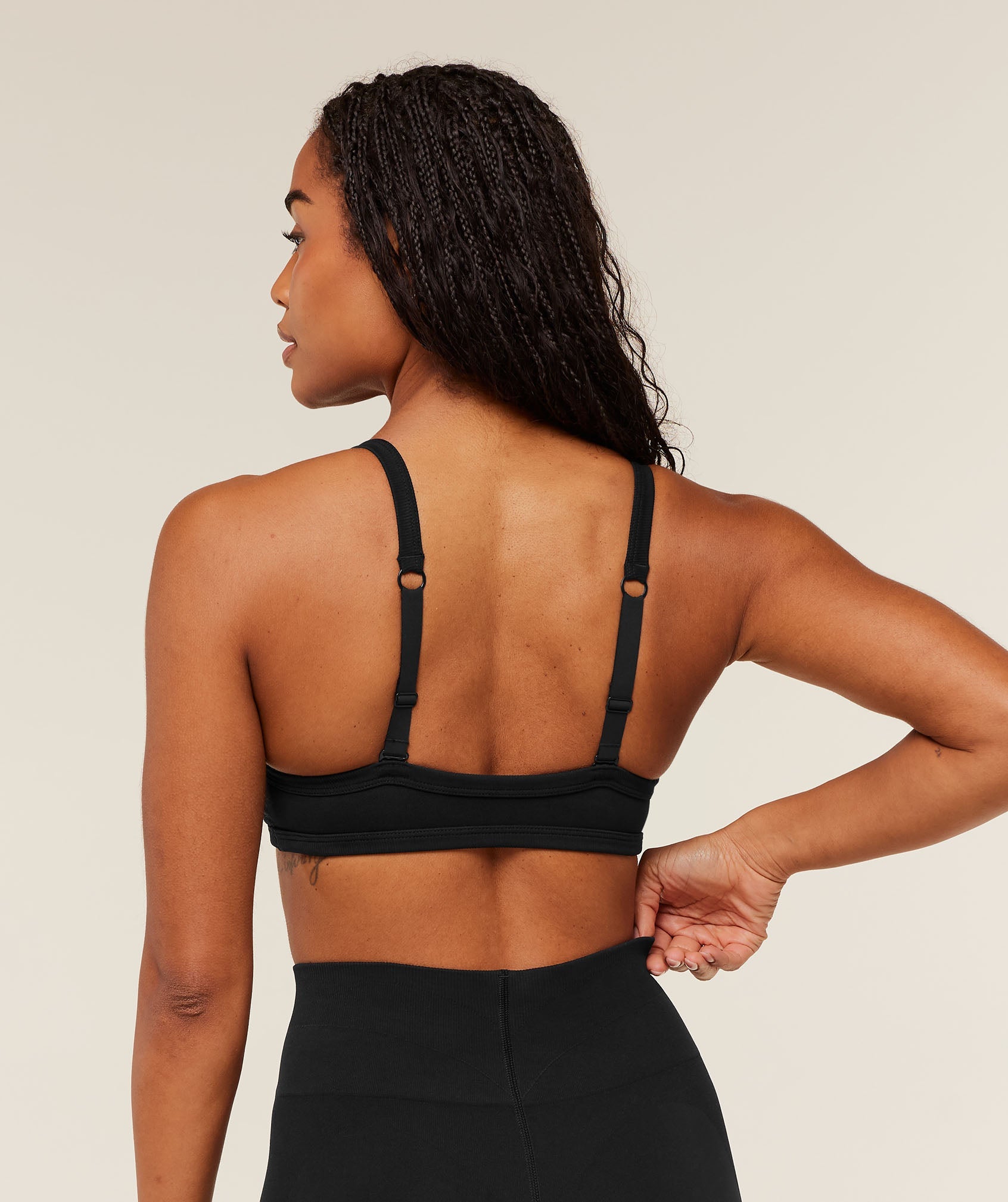 Women's Gymshark Energise Seamless Sports Bra Black
