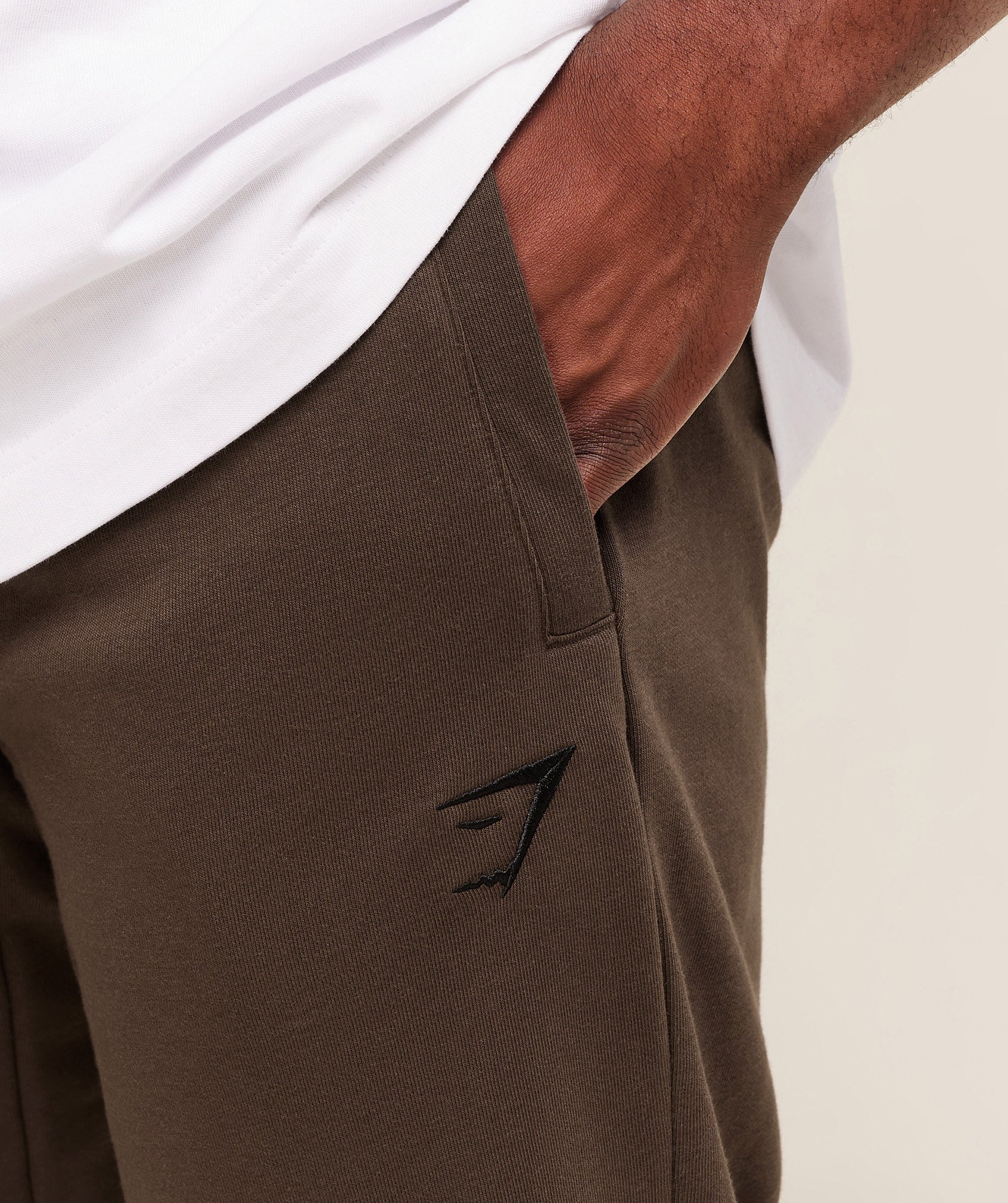 Gymshark Essential Oversized Joggers Archive Brown