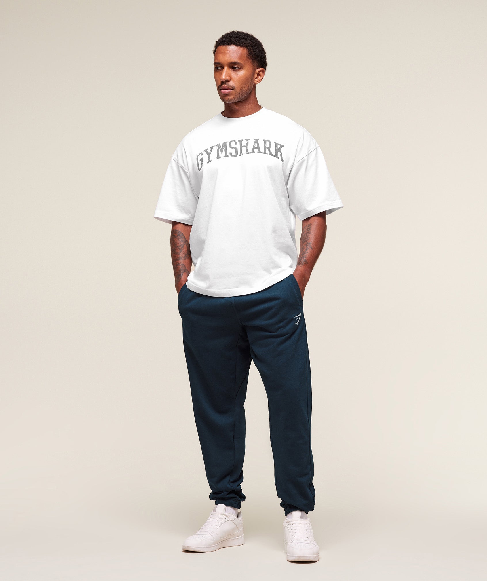 Gymshark Essential Oversized Joggers Navy
