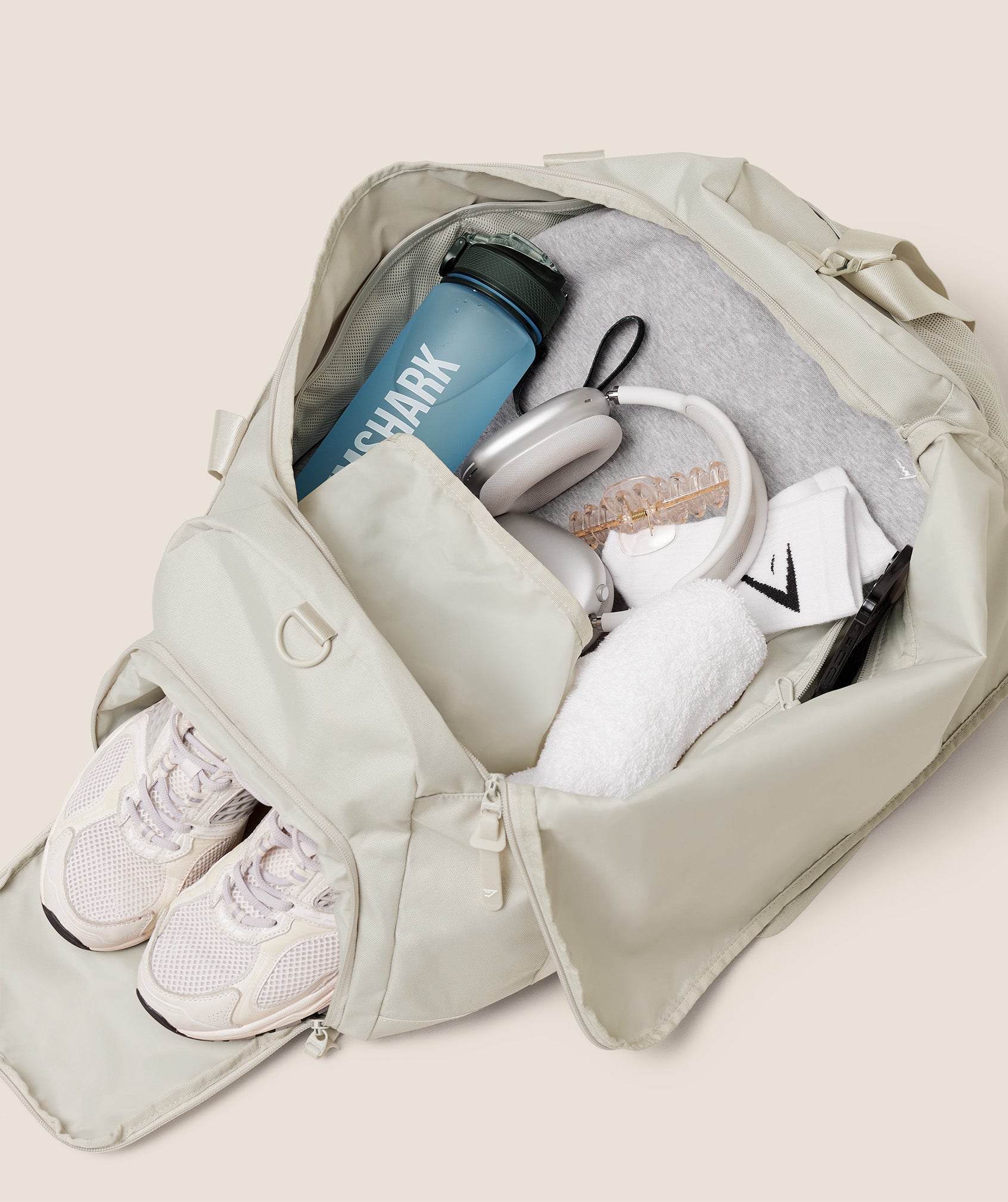 Gymshark Everyday Holdall Medium Pebble Grey