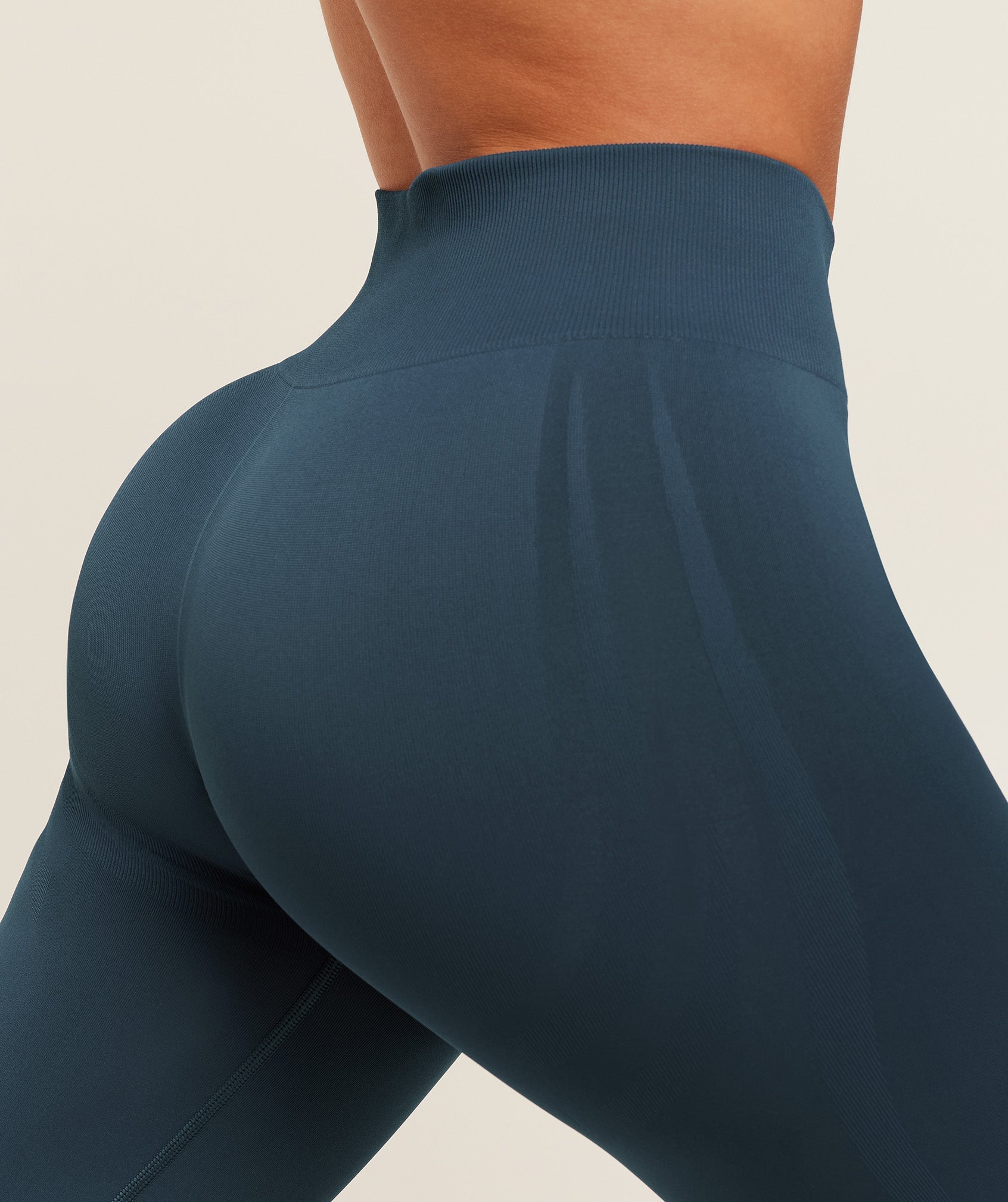 Women's Gymshark Everyday Seamless Flared Legging 2.0 Gs Stealth Blue