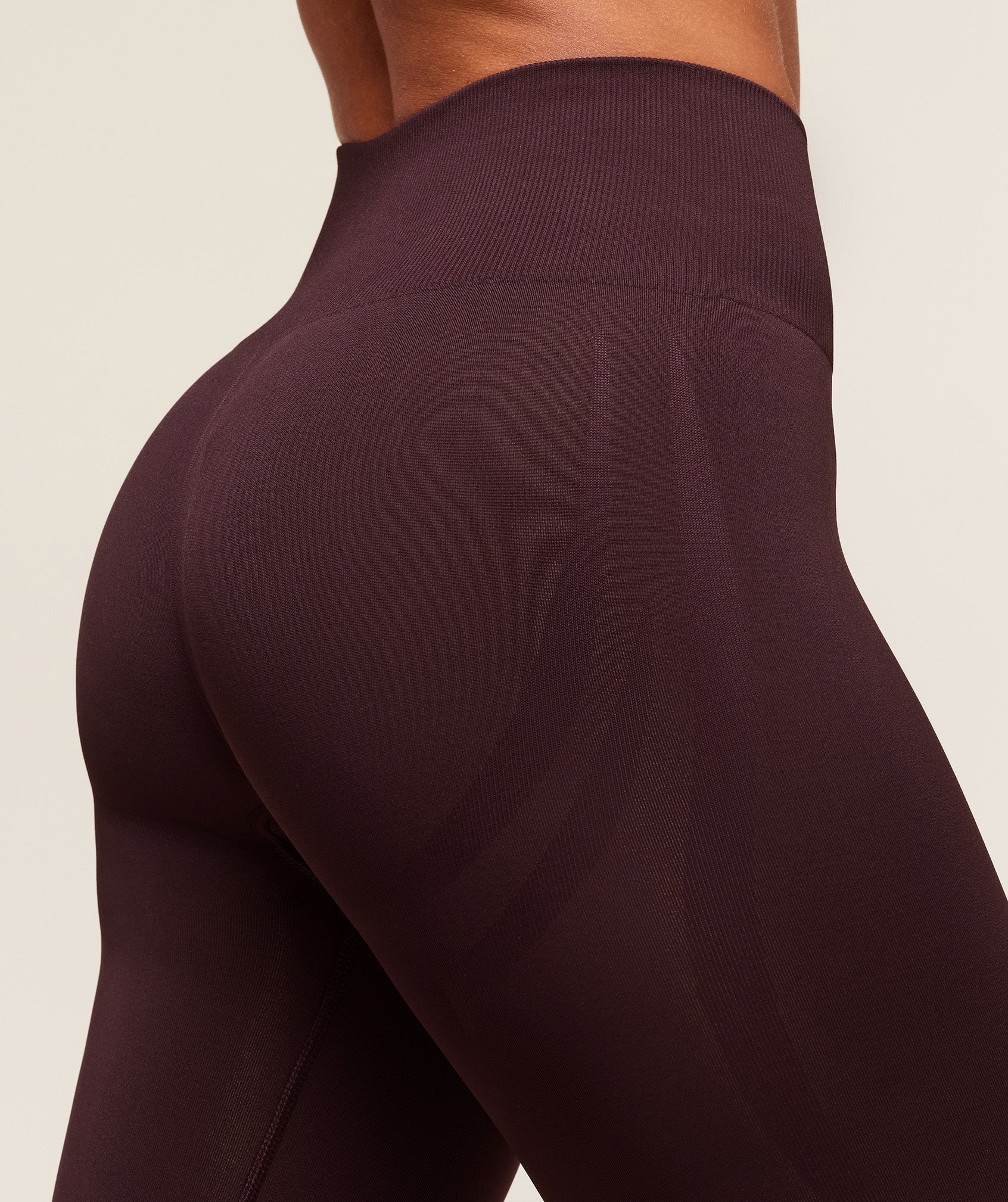 Women's Gymshark Everyday Seamless Flared Leggings Cherry Purple