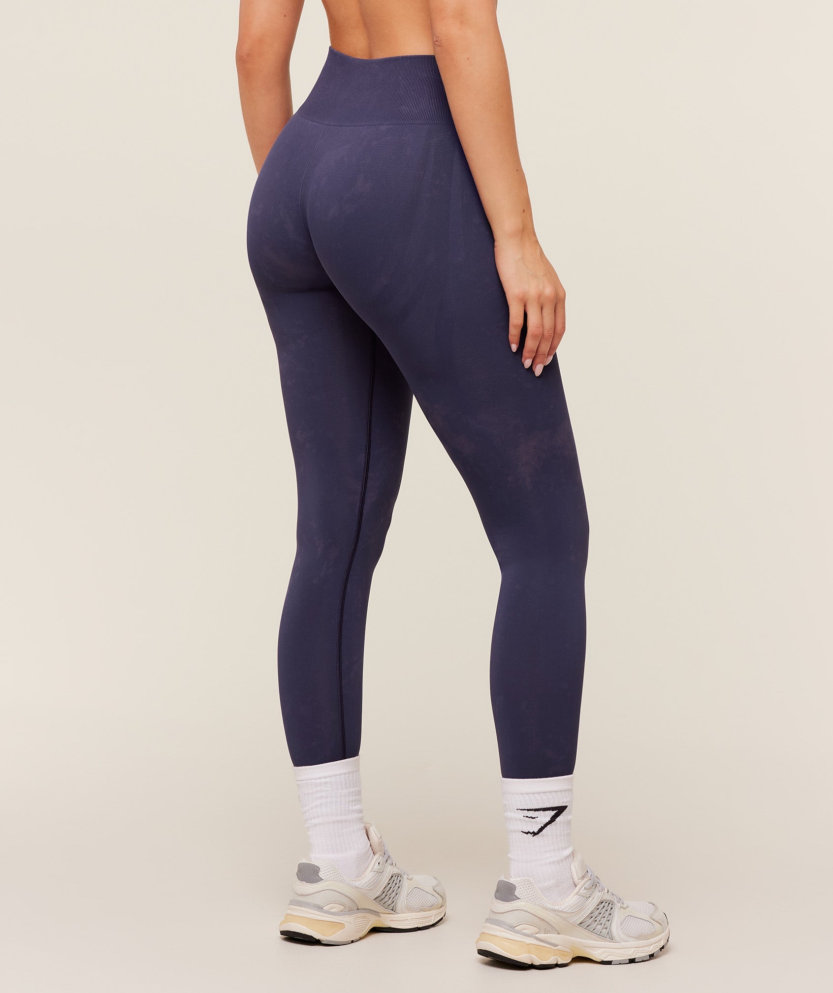Women's Gymshark Washed Leggings Gs Midnight Purple