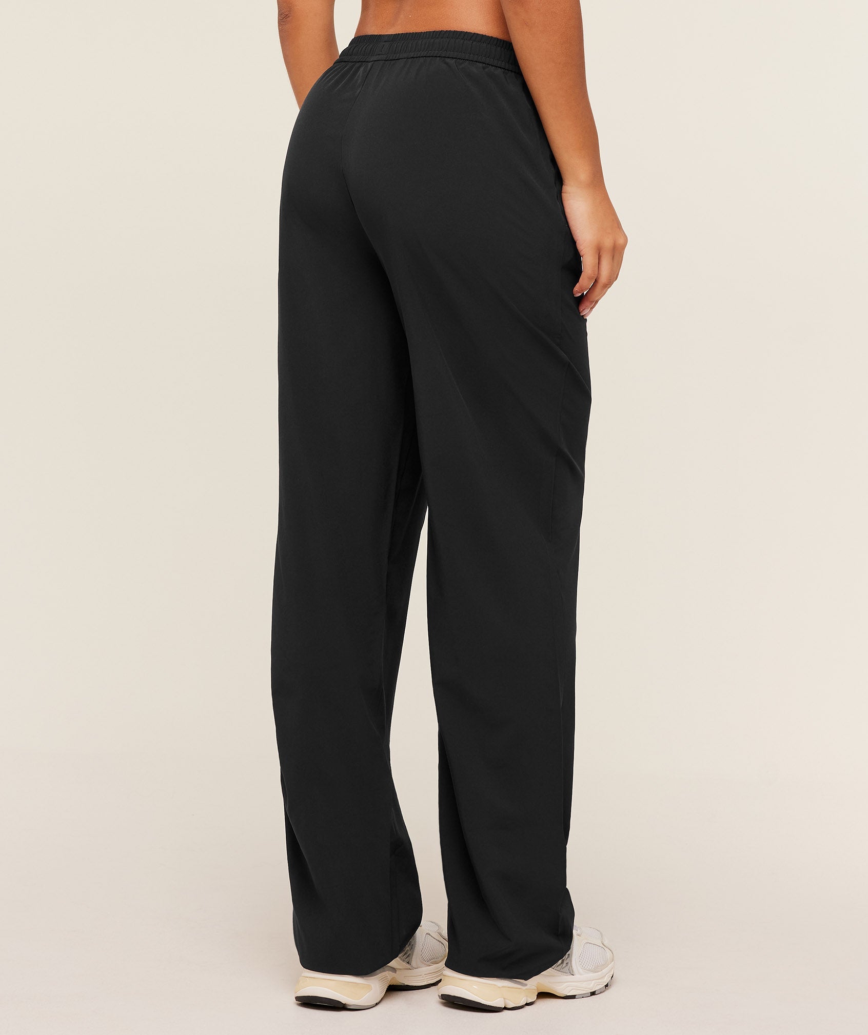 Women's Gymshark Training Everyday Woven Straight Leg Tall Pant Gs Black