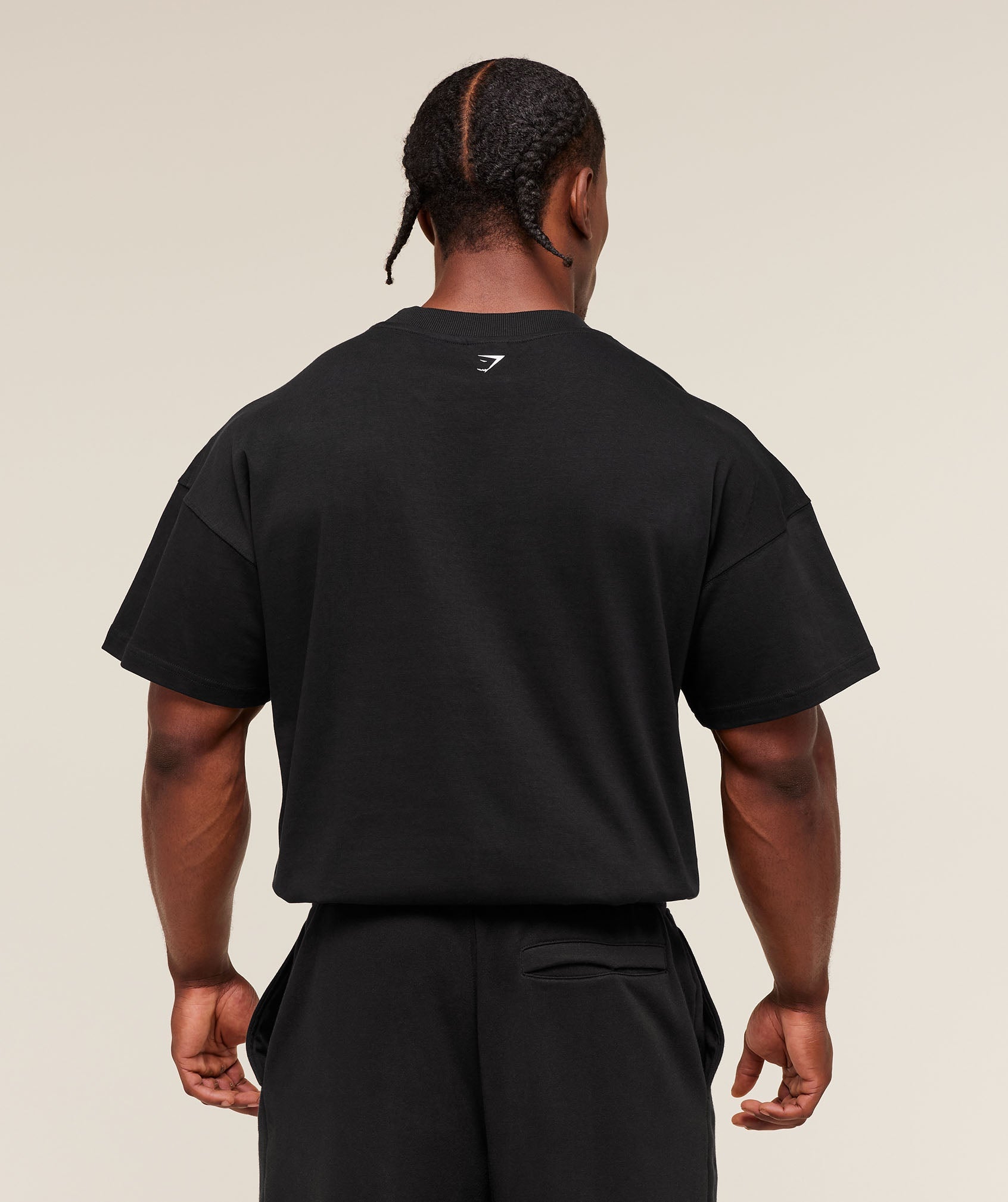 Gymshark Fade Graphic T-Shirt Gs Black